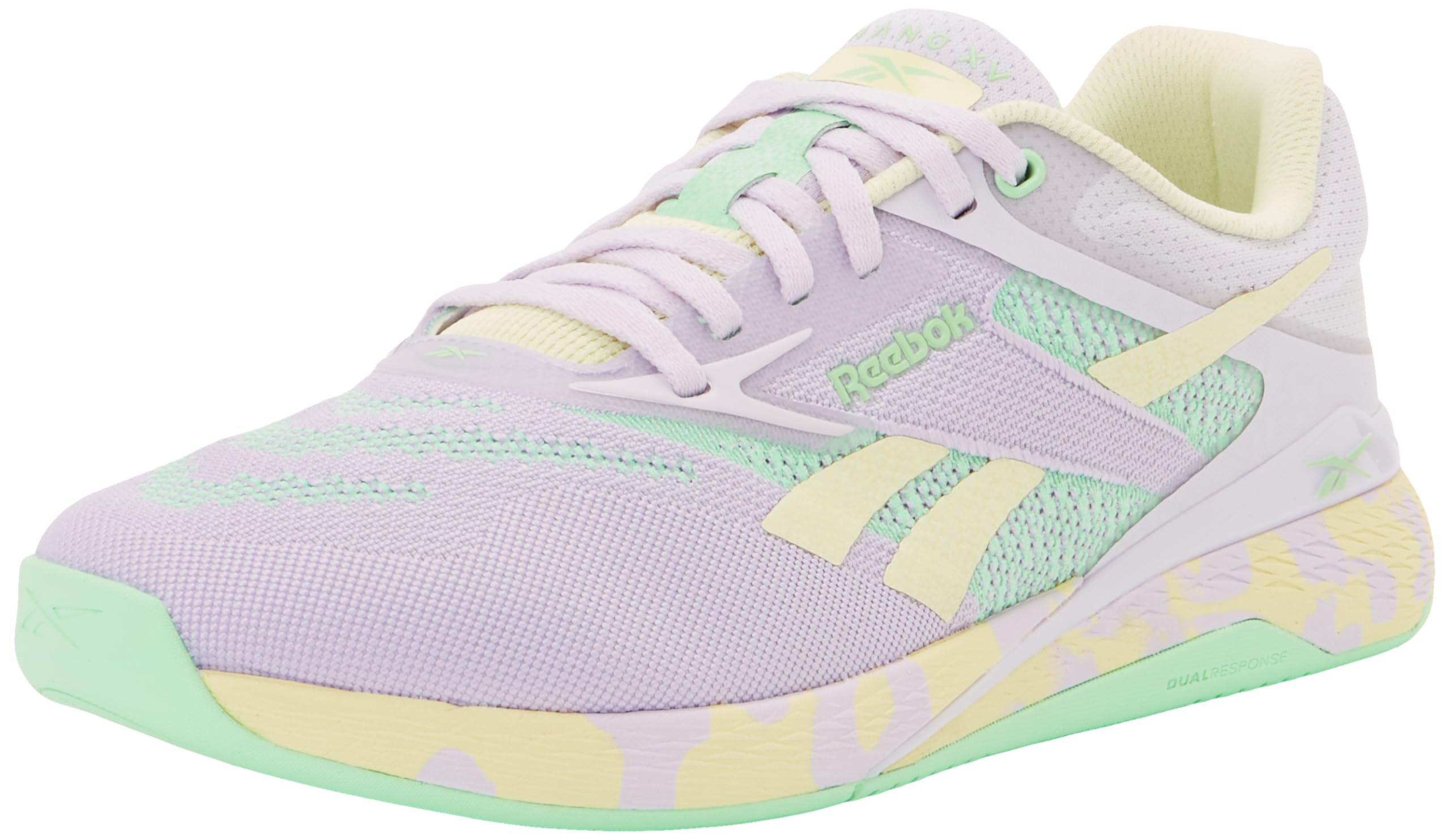 Reebok Women's Nano X5 Trainers, Digital Gleam Green Glow Yellow Haze, 36 EU