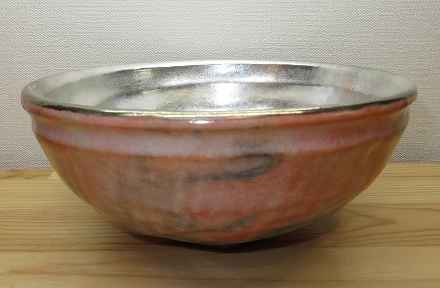 Amazon | ノーブランド品【逢絢亭】茶道具茶碗抹茶碗嶋台茶碗楽焼赤楽