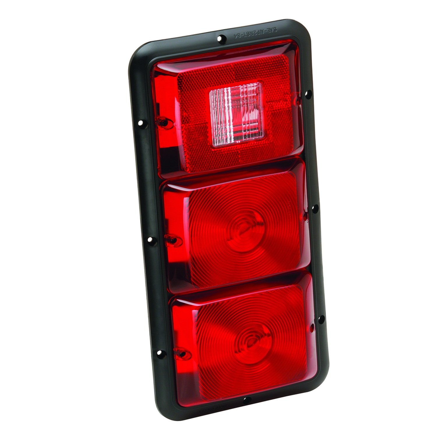 Bragman 84 Series Recessed Triple Vertical Taillight (Red