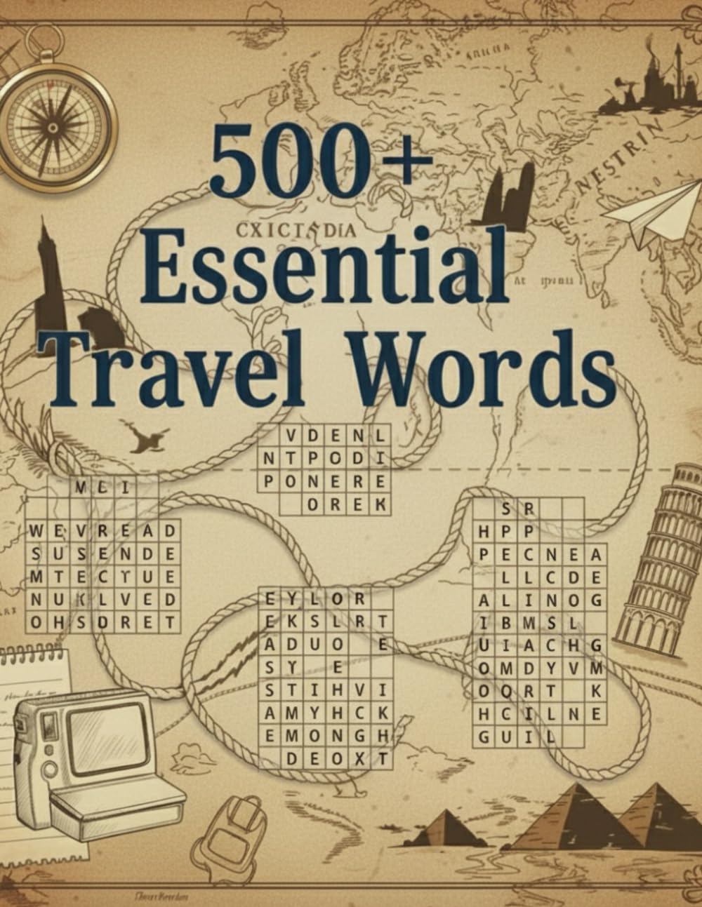 Travel Word Search Adventure: Puzzles on Airports, Global Destinations & World Culture for Adults: Explore the world one puzzle at a time — a fun challenge for curious travelers!