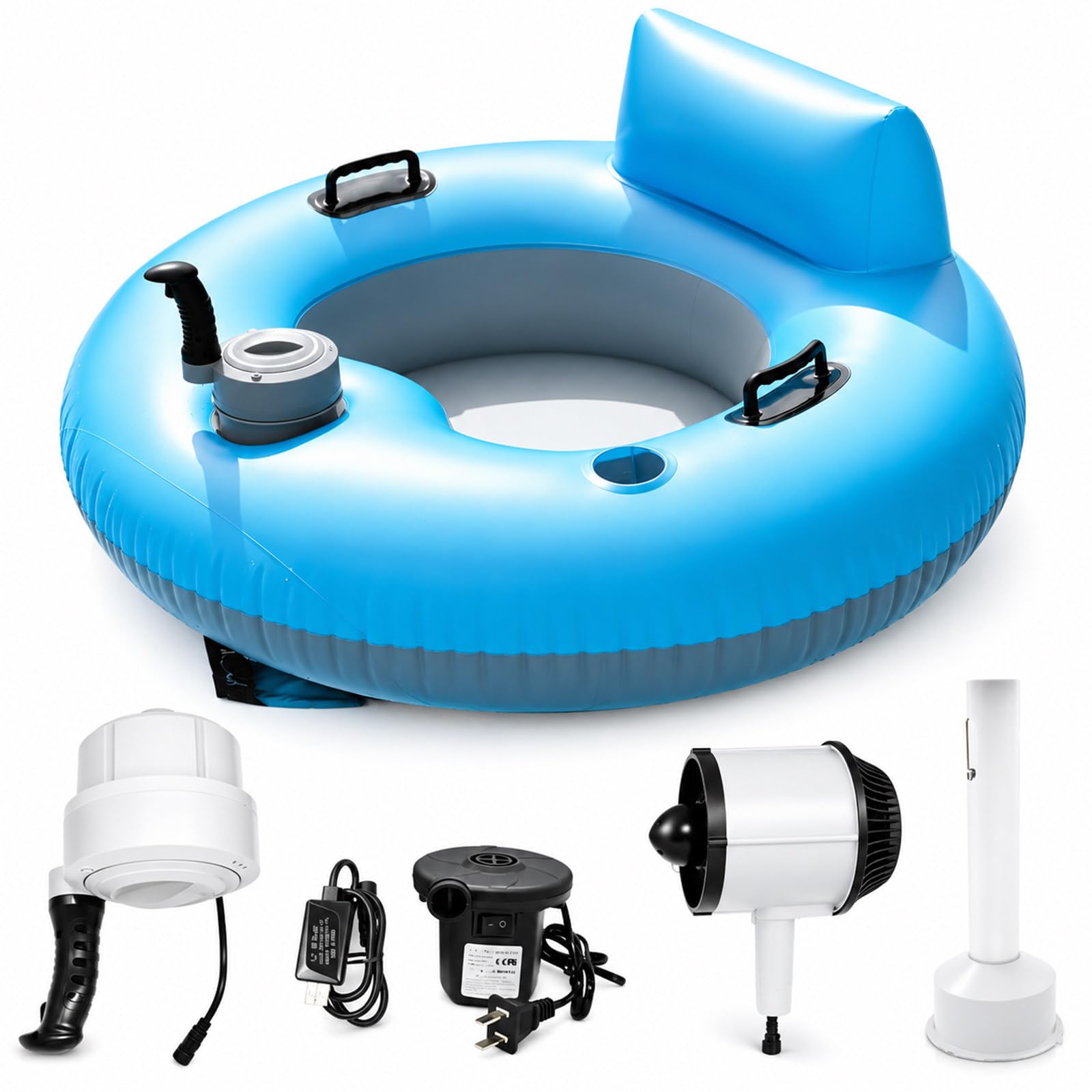 XEEAOFE Electric Inflatable River Tube Float, Inner Tubes