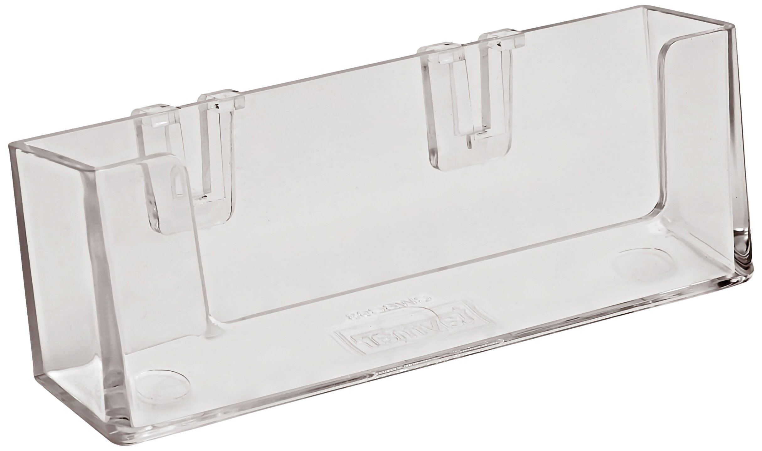 Taymar Clip-On Visitenkartenhalter - Transparenter Prospekthalter Für Broschüren, Bis 2 Mm Stärke