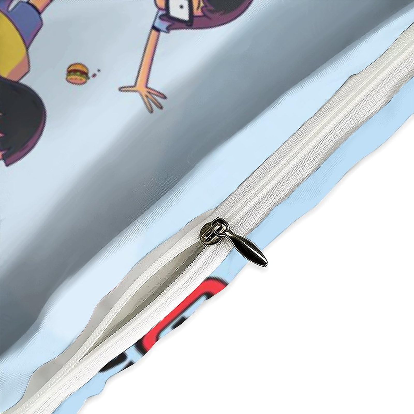 BYTUGI Bobs Burgers Duvet Cover With Pillowcases 3D Printed Animation Bedding Set With Zipper Closure Soft Microfiber Quilt Cover Set
