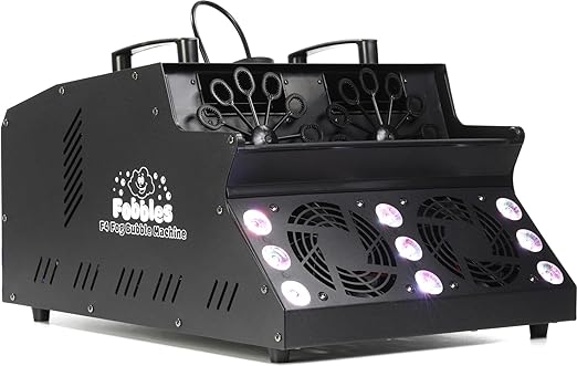 Fobbles F4 -Professional Fog Bubble Machine - 4 in 1 - Fog, Haze, Bubbles, Fog Bubbles