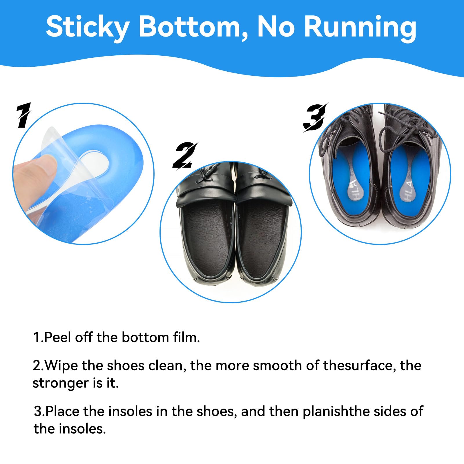 Taloneras Silicona, Plantillas de Talón Gel, Aliviar Fascitis Plantar Plantilla Espolon Calcaneo, Reducir los Golpes, Plantillas Talon para Fascitis Plantar Hombres y mujeres(S/35-39)