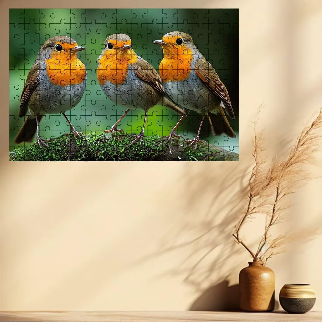 Puzzle 5000 sztuk ptaków, puzzle zwierzęta dla dorosłych, klasyczne puzzle gry edukacyjne do aktywności rodzinnej, najwyższej jakości drewniane puzzle z pudełkiem na prezent dla mężczyzny, prezent dla
