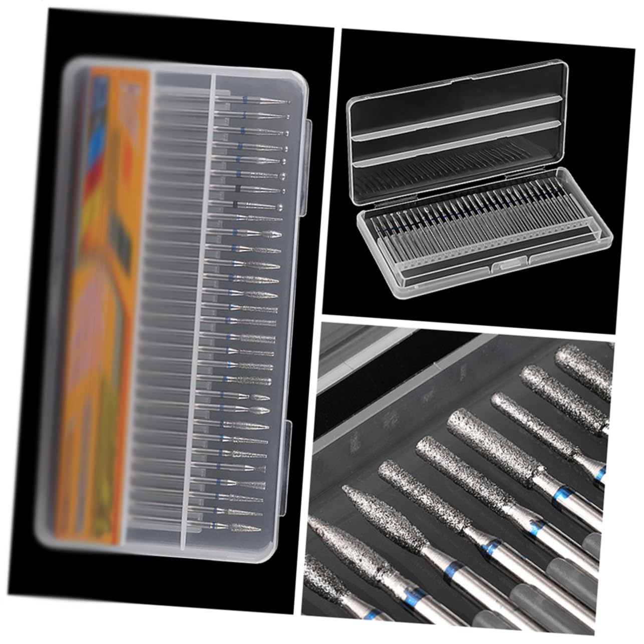 Treki 30-teiliges Nagelfeilen-Set Mit Diamantaufsätzen – Für Maniküre, Pediküre & Nail Art