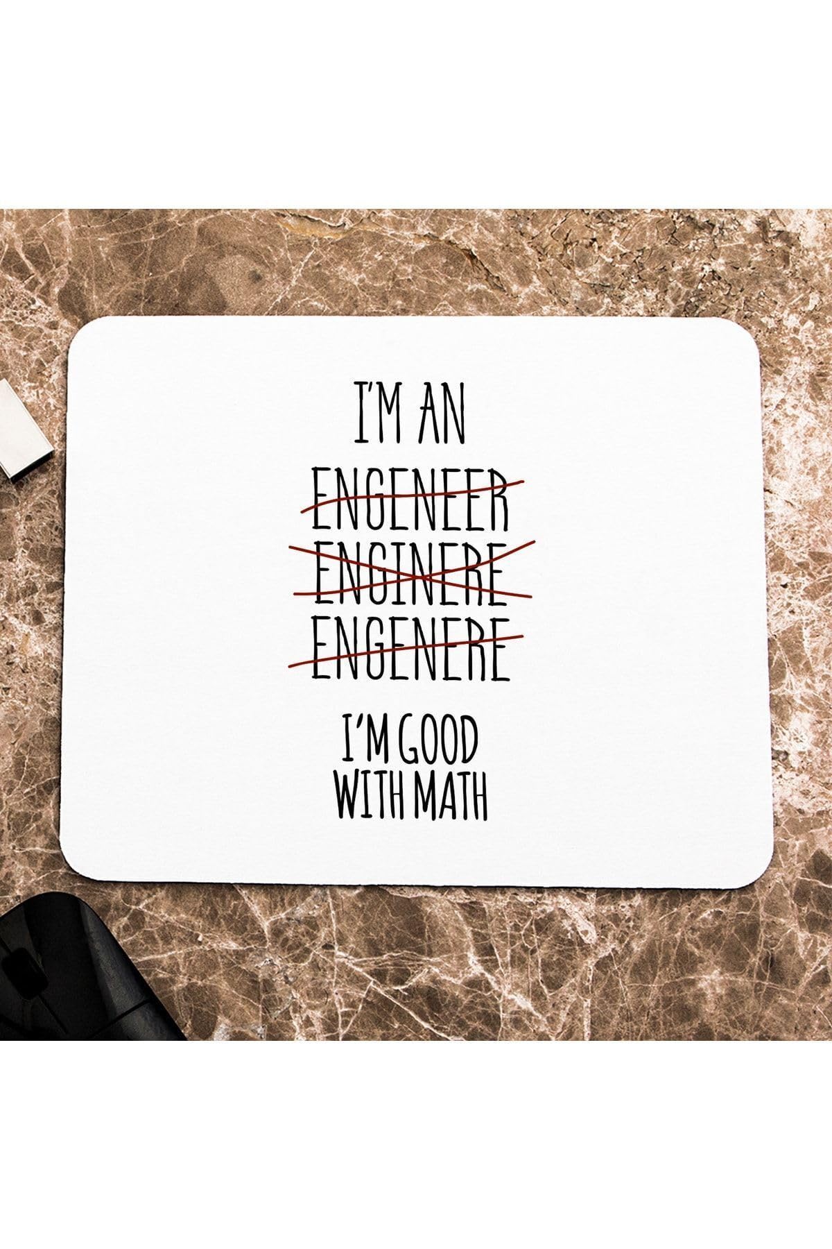 Hediyesepeti Mühendis Sevgiliye Hediye Engineer Mousepad - Mouse Pad - Fare Altlığı