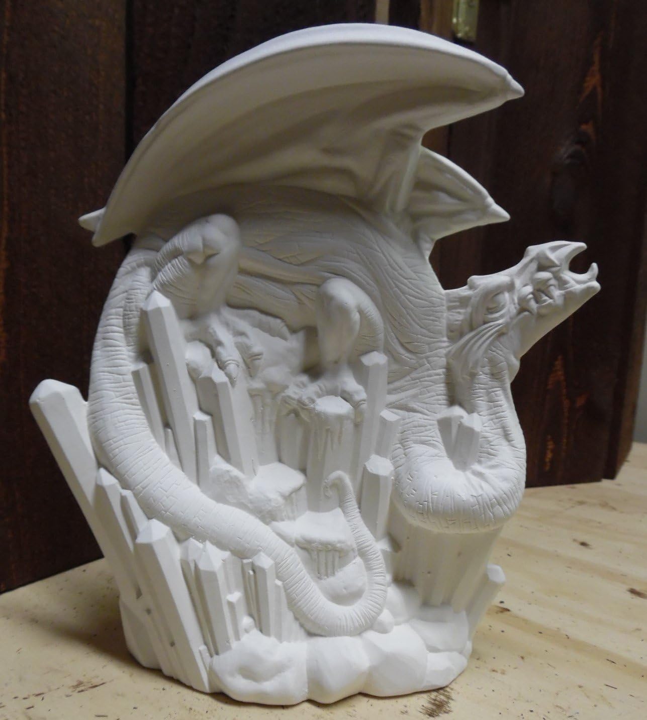 Amazon.com: WinterSpring Dragon, Ceramic Bisque, Ready to Paint : Arts ...