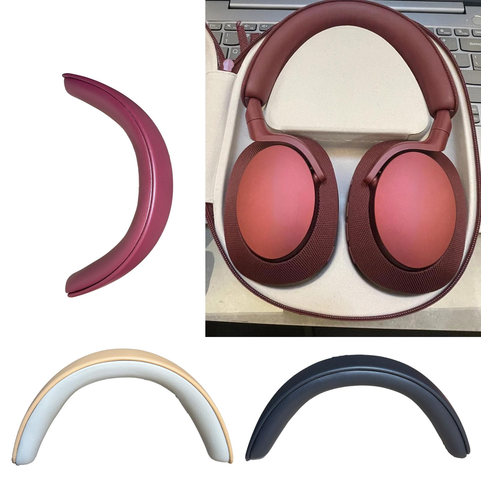 Cojín de piel de cordero para auriculares PX7S2, cómoda almohadilla de repuesto suave