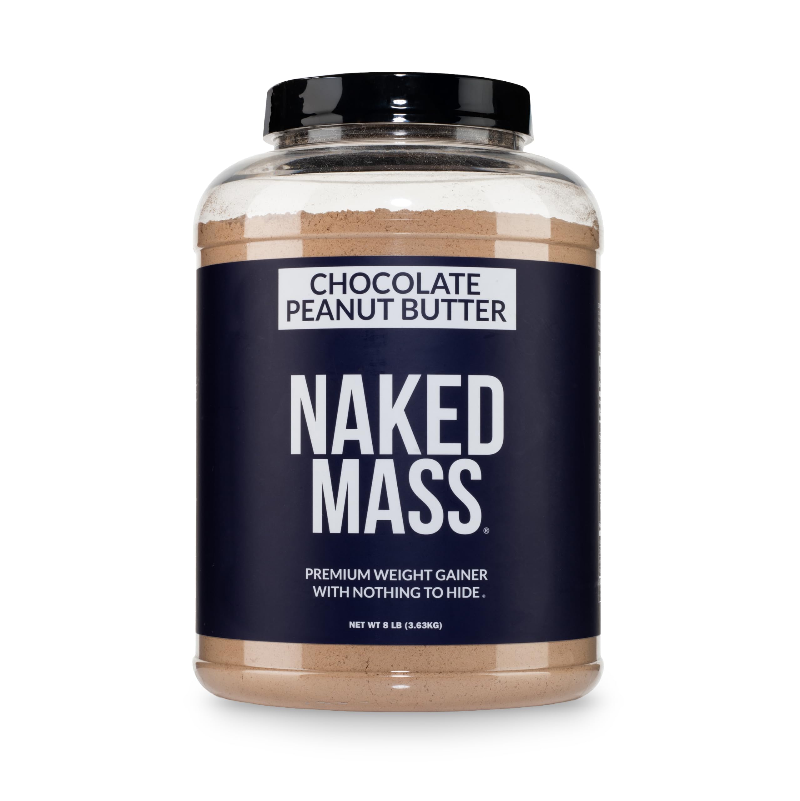 NAKED Mass - Natural Weight Gainer Protein Powder - 8 LB Bulk, NSF Certified, GMO Free, Gluten Free & Soy Free. No Artificial Ingredients - 1,250 Calories per Serving — Amazon image 19