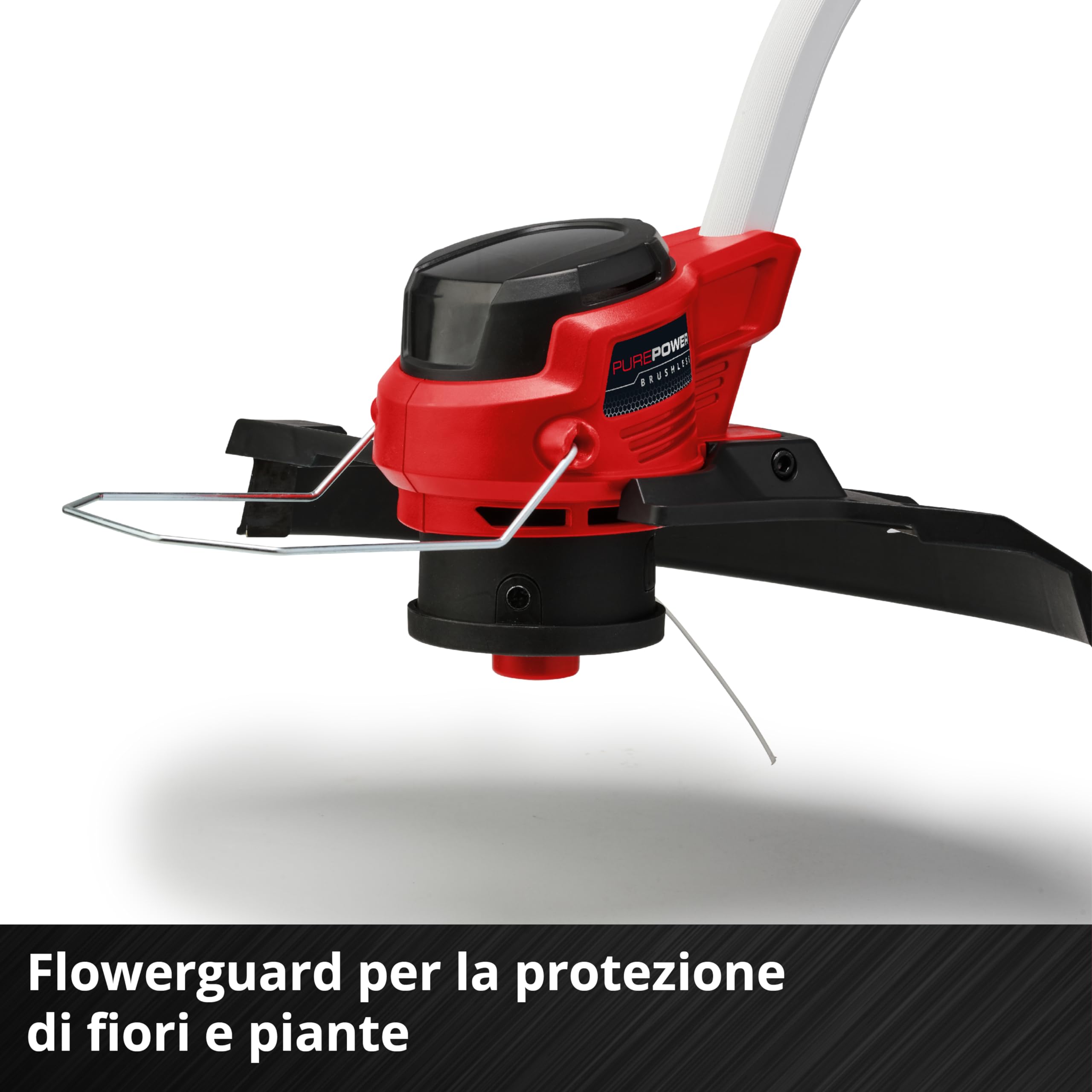 Einhell Professional, tosaerba a batteria GP-CT 36/35 Li BL-Solo Power X-Change (36 V, bobina di filo con testina automatica, Brushless, Flowerguard, senza batteria)