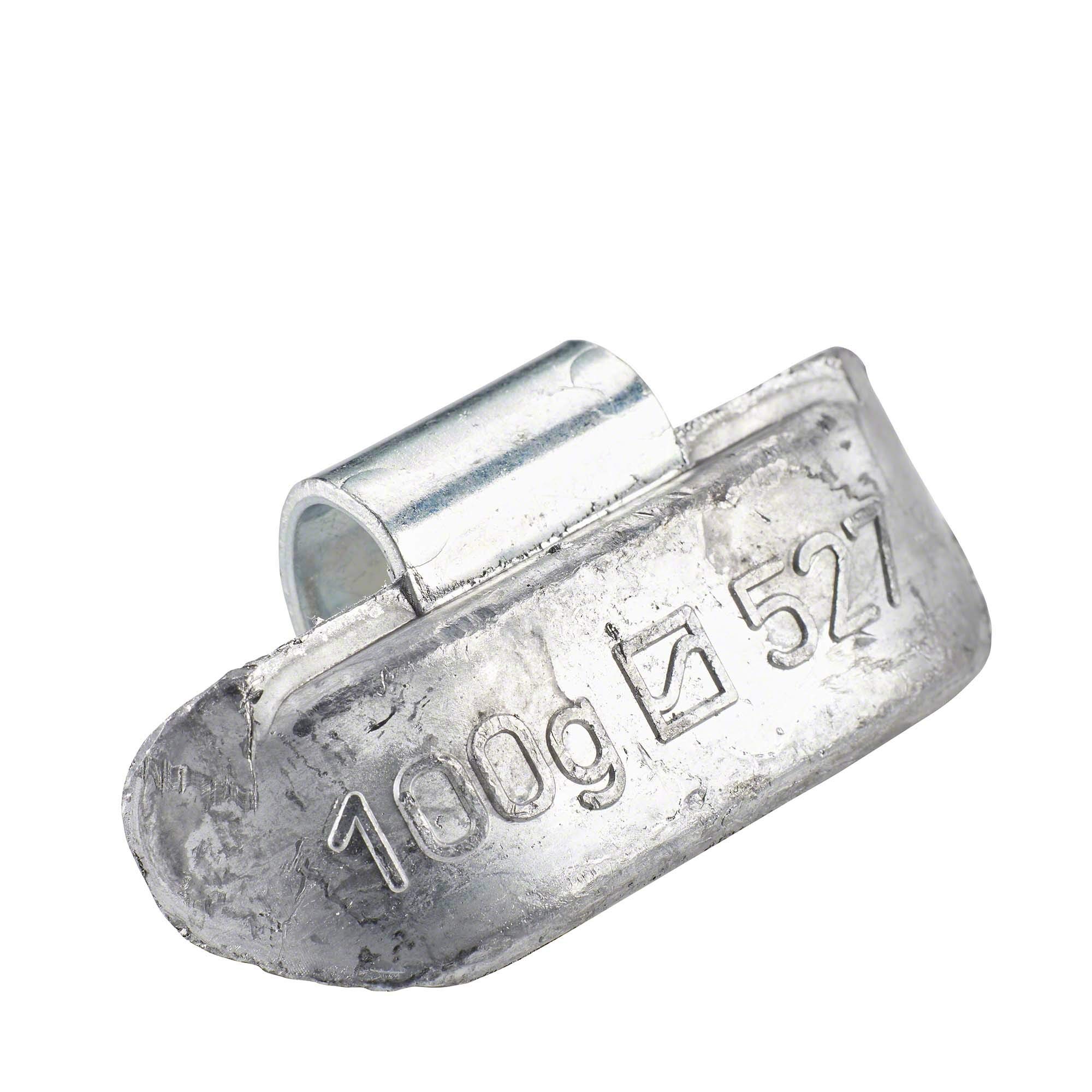 10× masse à frapper Hofmann Power Weight -Typ 527- 100 g, plomb, gris