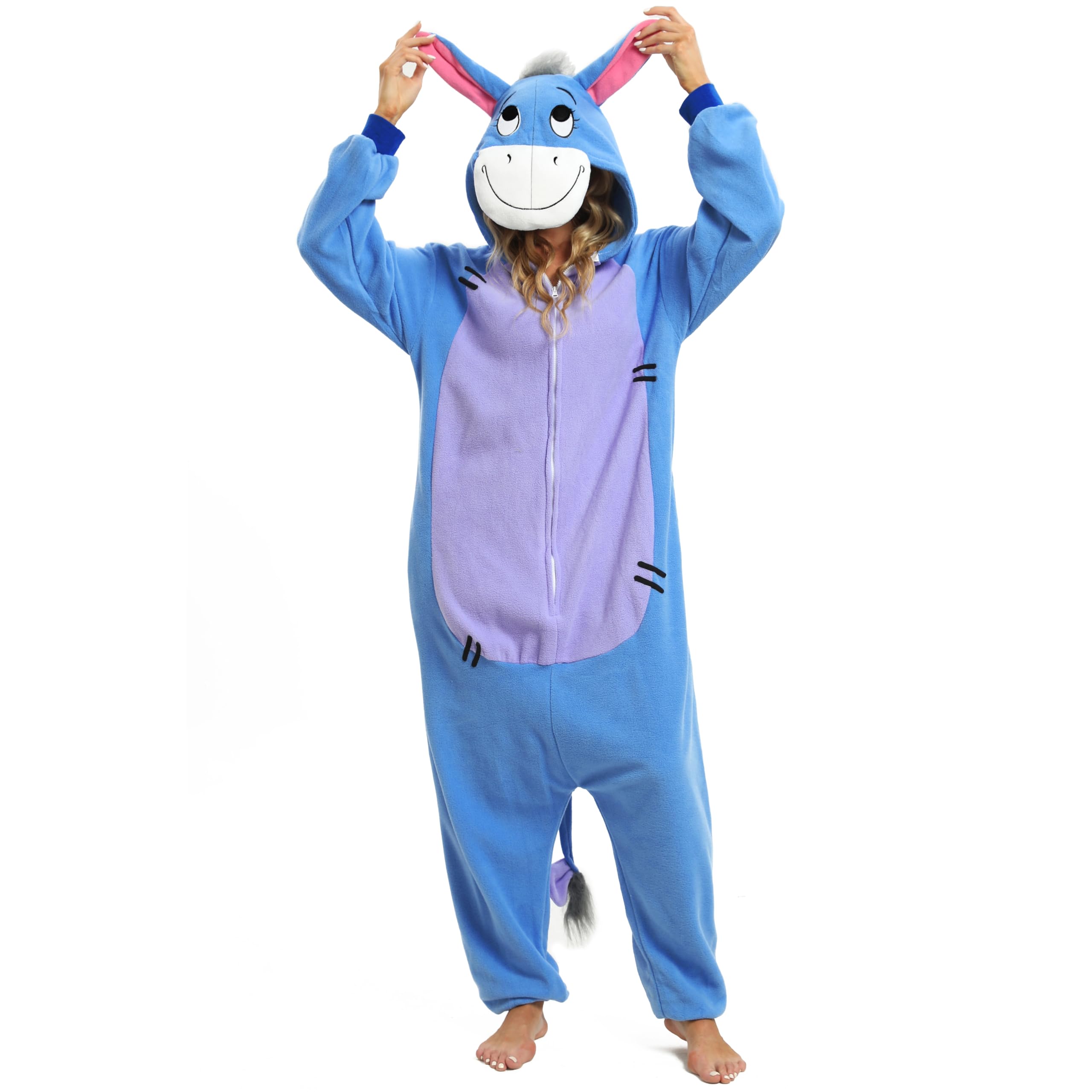 LBJR Pigiama Animali Adulti Cosplay Costume Pigiamone Intero Onesie