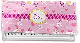 YouCustomizeIt Princess Carriage Vinyl Checkbook Cover (Personalized)