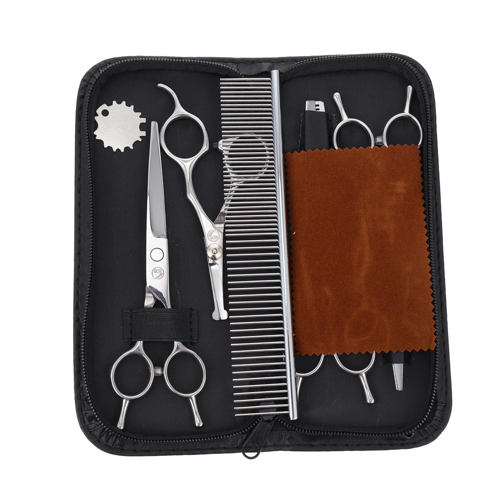 Toddmomy Ciseaux De Coupe Pour Animaux Acier Inoxydable Ciseaux De Toilettage Pour Chiens Tondeuses Pour Animaux