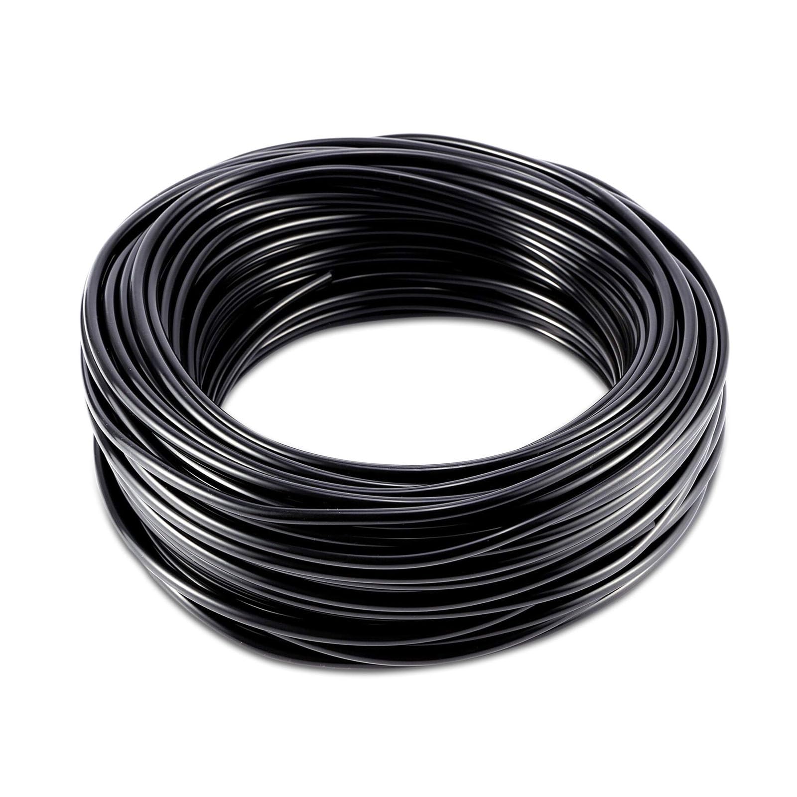 UZAMIRLEX Micro Irrigation Tube, Black Micro Irrigation Tube Drip Line Hose Multiple Lengths(12mm,20m(65ft))
