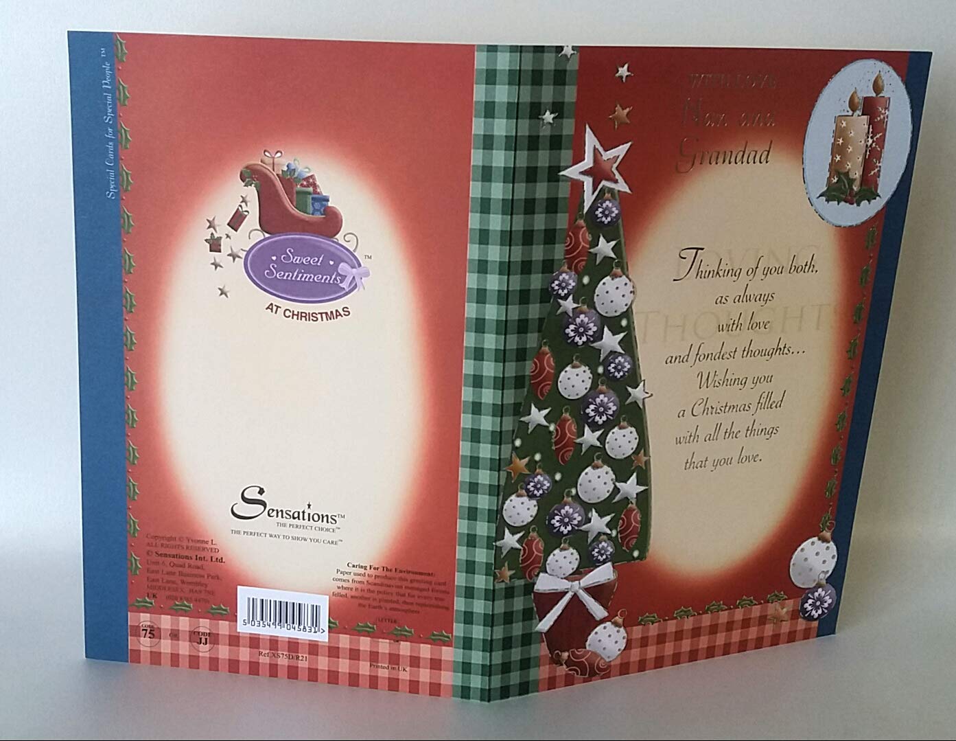Weihnachtskarte 'Von Oma & Opa' - 15x Produktbild-Vorschau 7
