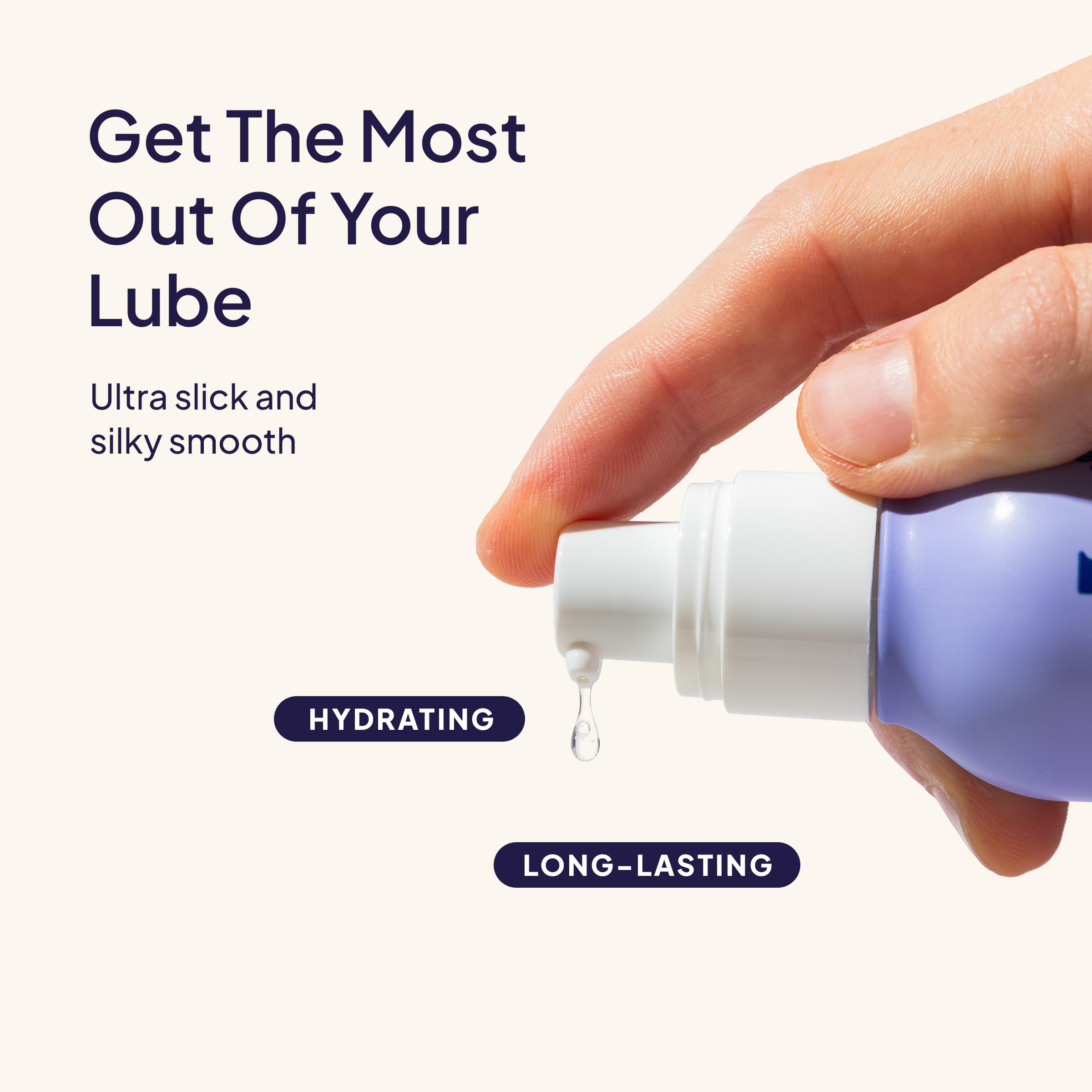 Hello Cake Silicone-Based Lube – Silky Smooth & Ultra Slippery, Long Lasting Premium Personal Lubricant – Water Resistant Lube for Men, Women, and Couples 3.3 fl oz