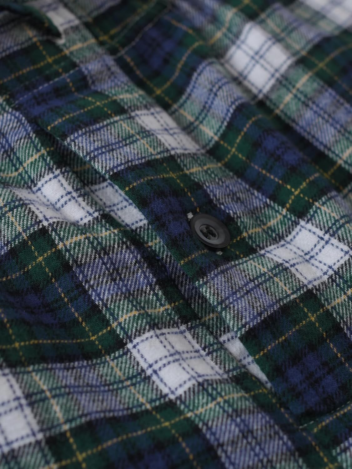 Latuza Men's Long Sleeve V-Neck Jersey Shirt Flannel Pants Pajama Lounge Set - Image 6