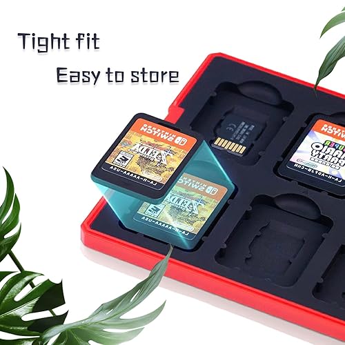 Miniatura 3 de doepeBAE Funda para tarjetas de juego para Nintendo Switch, soporte portátil para tarjetas de juego, funda rígida de almacenamiento de tarjetas de