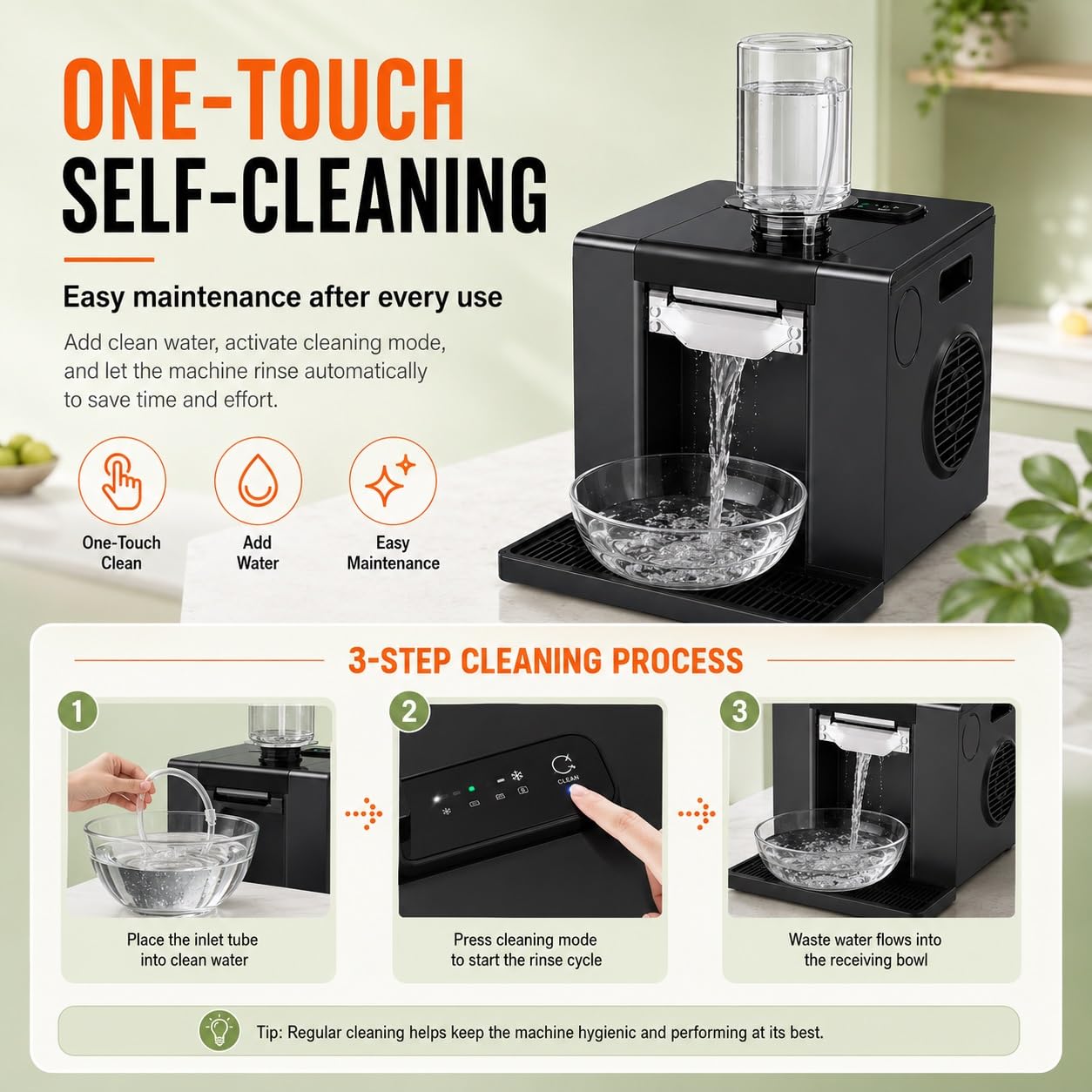 Máquina De Hielo En Escamas, Máquina For Hacer Copos De Nieve | , Máquina de hielo raspado,Motor 350w, 3 Velocidades, Dispensador de Porciones, for Snack Bar, Cafetería