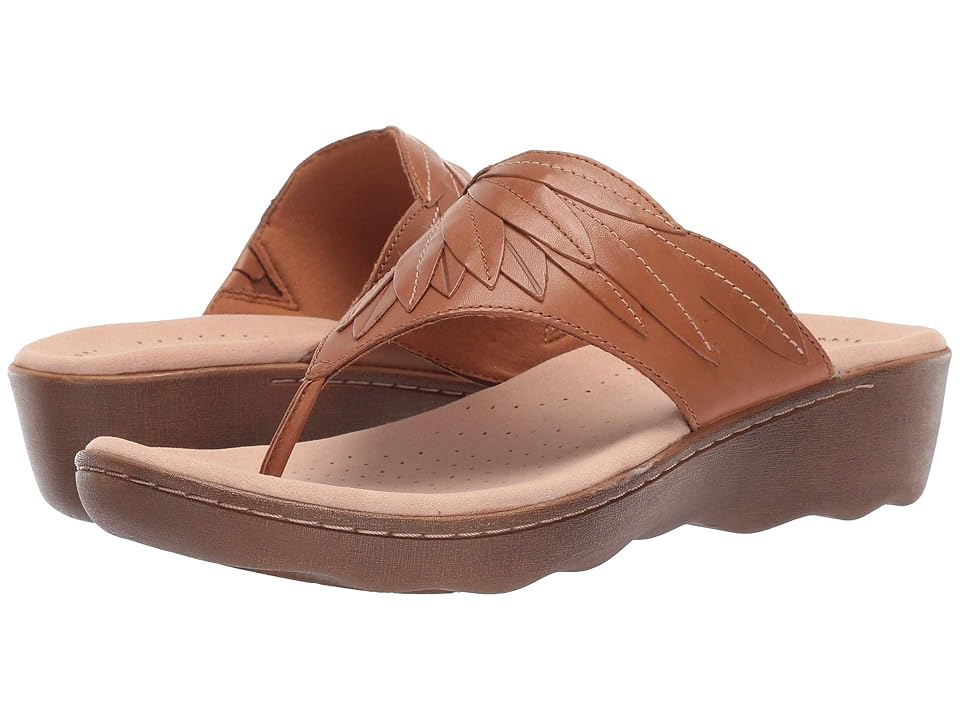

Clarks Phebe Pearl (Tan Leather) Women's Shoes