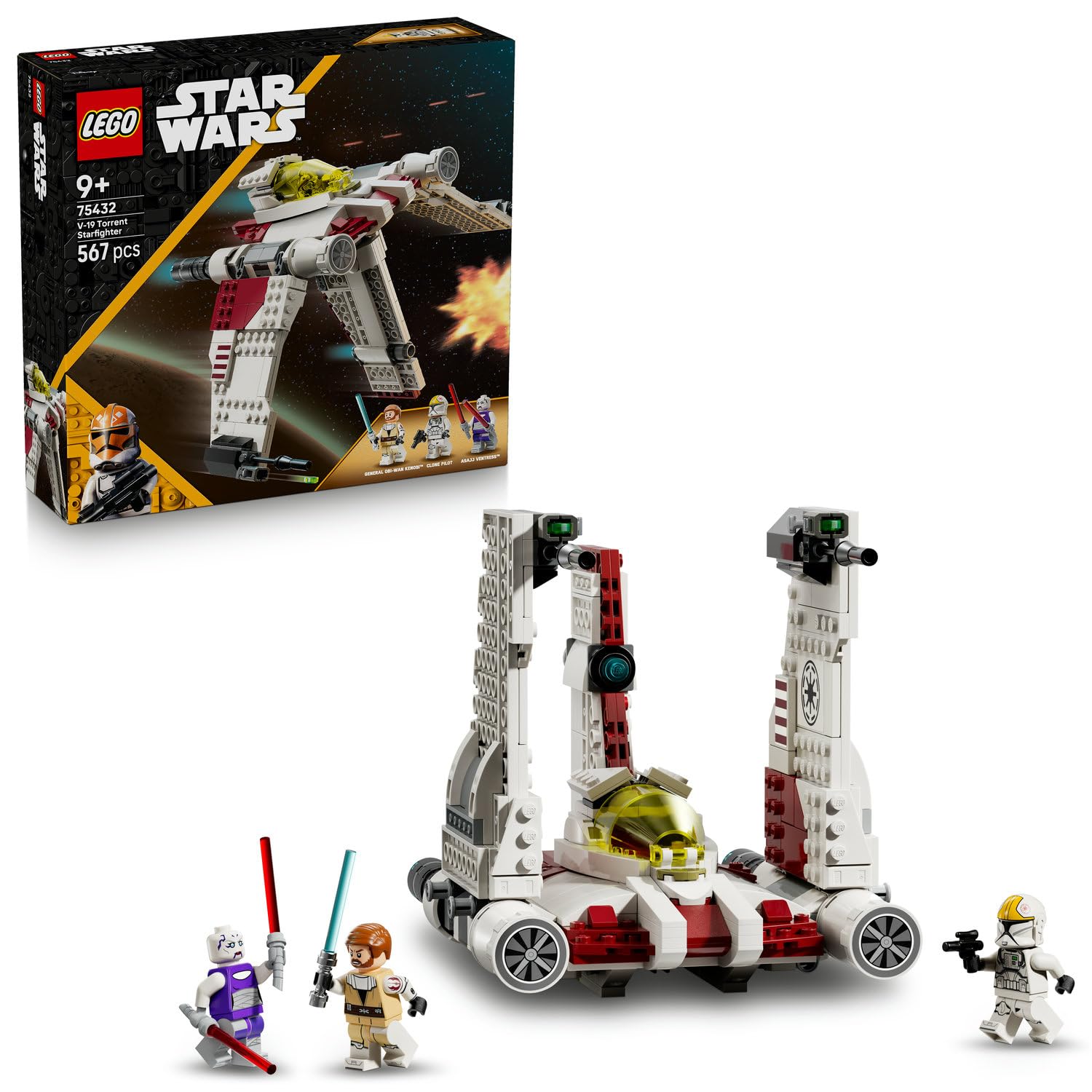 LEGO Star Wars V-19 Torrent Starfighter 75432 | 9 Yaş ve Üzeri