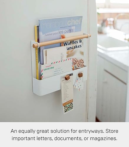 Miniatura 3 de YAMAZAKI home Estante para libros, color blanco