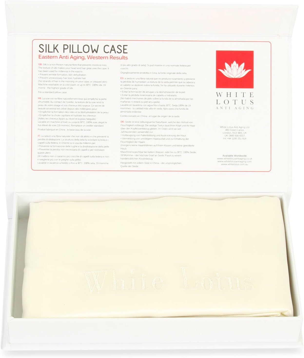 federa in seta per le rughe