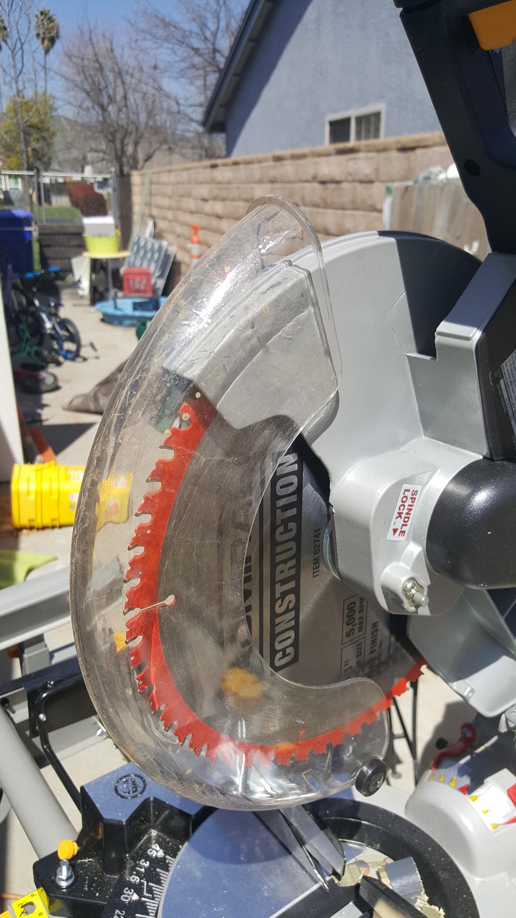 Chicago Electric Harbor Freight Miter Saw Lower Guard Fits ONLY Model
