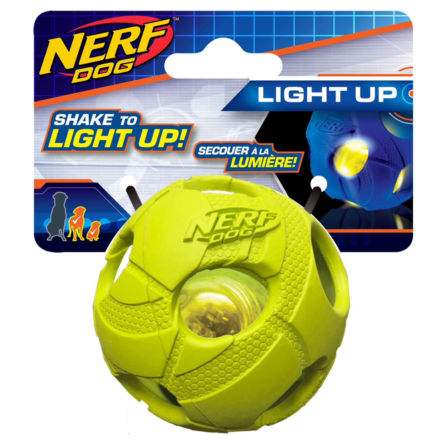 nerf dog light up