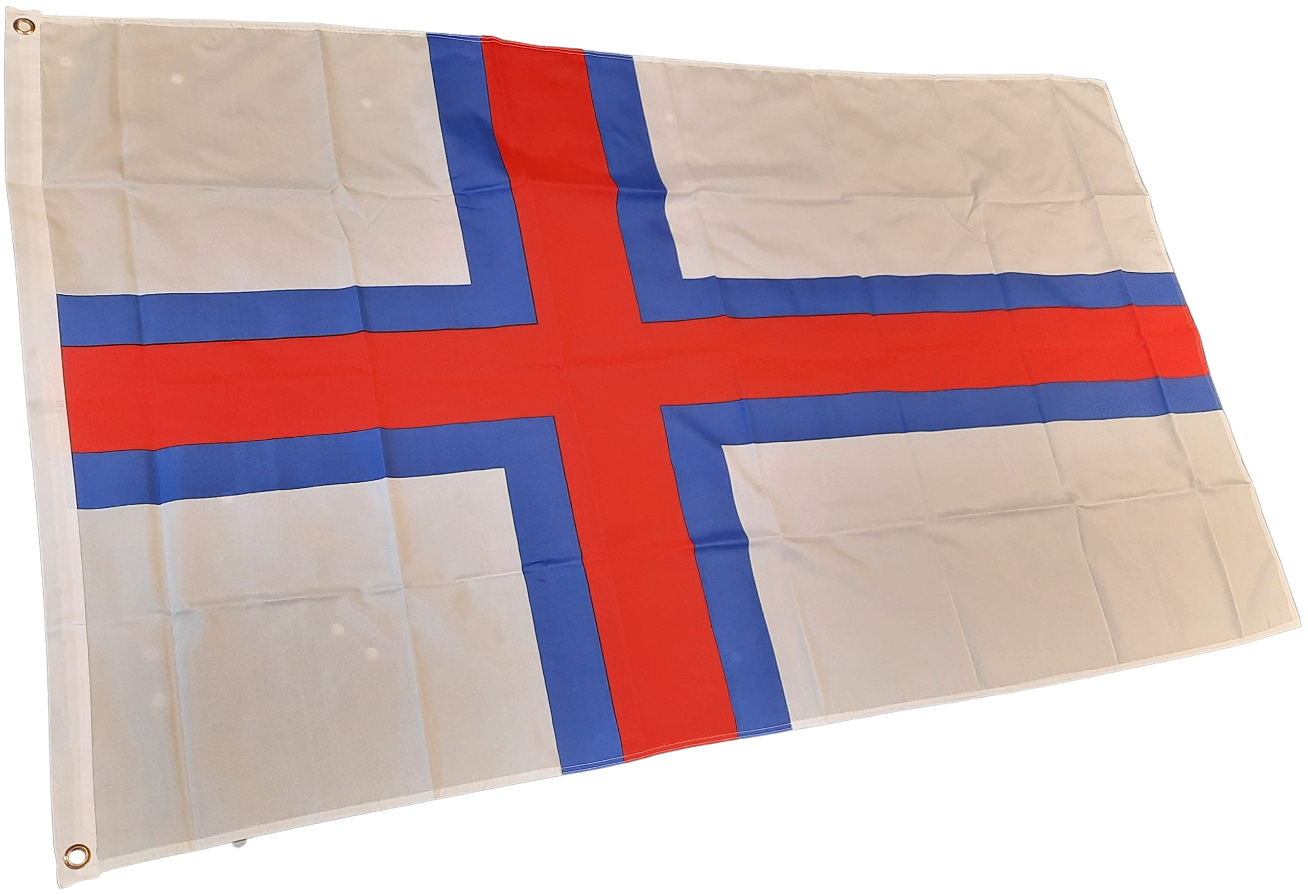 NWFlags Faroe Islands Flag 5ft x 3ft 75d Premium Polyester Suitable For Flagpoles