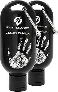 Liquid Chalk, Mess Free Gym Chalk for Weightlifting, Gymnastics, Rock Climbing, Dancing. Sweat Resistant and Long Lasting for Stronger Grip.