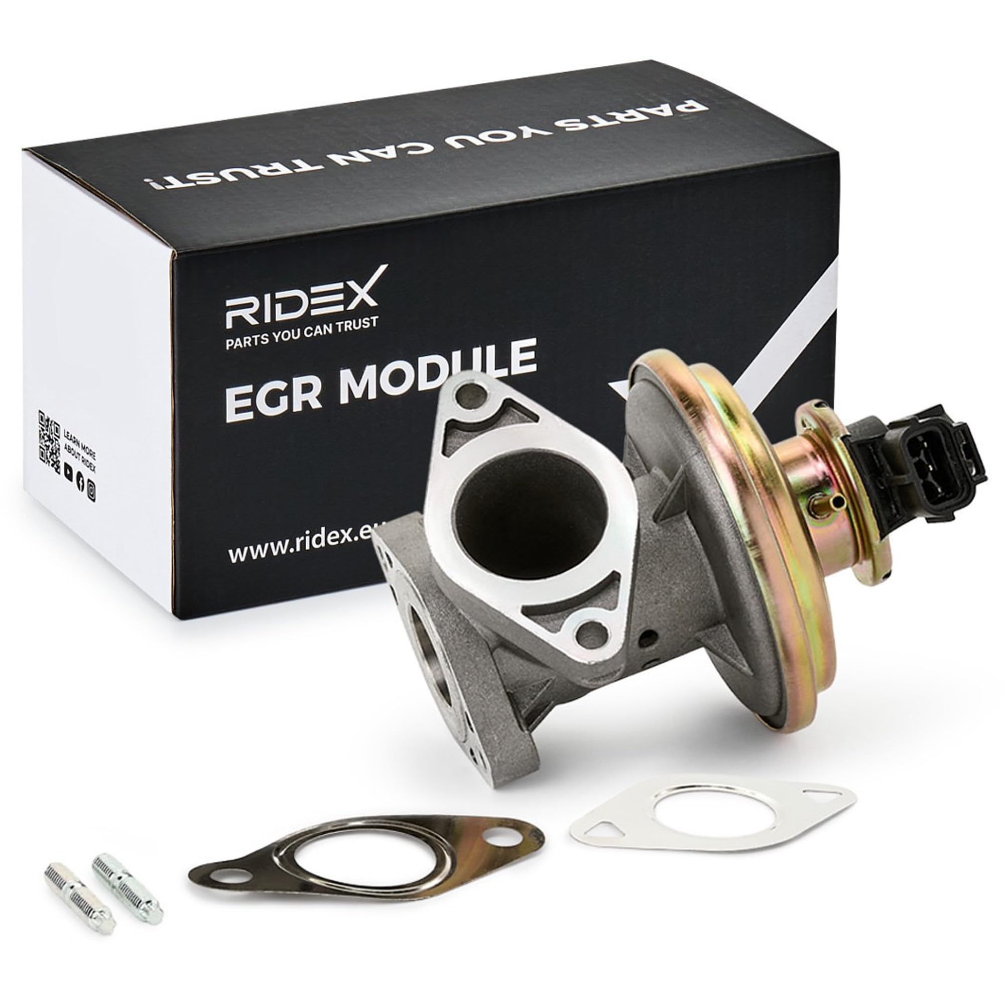 RIDEX 1145E0143 Válvula EGR sin radiator EGR Compatible con FORD Mondeo Mk3 Familiar BWY