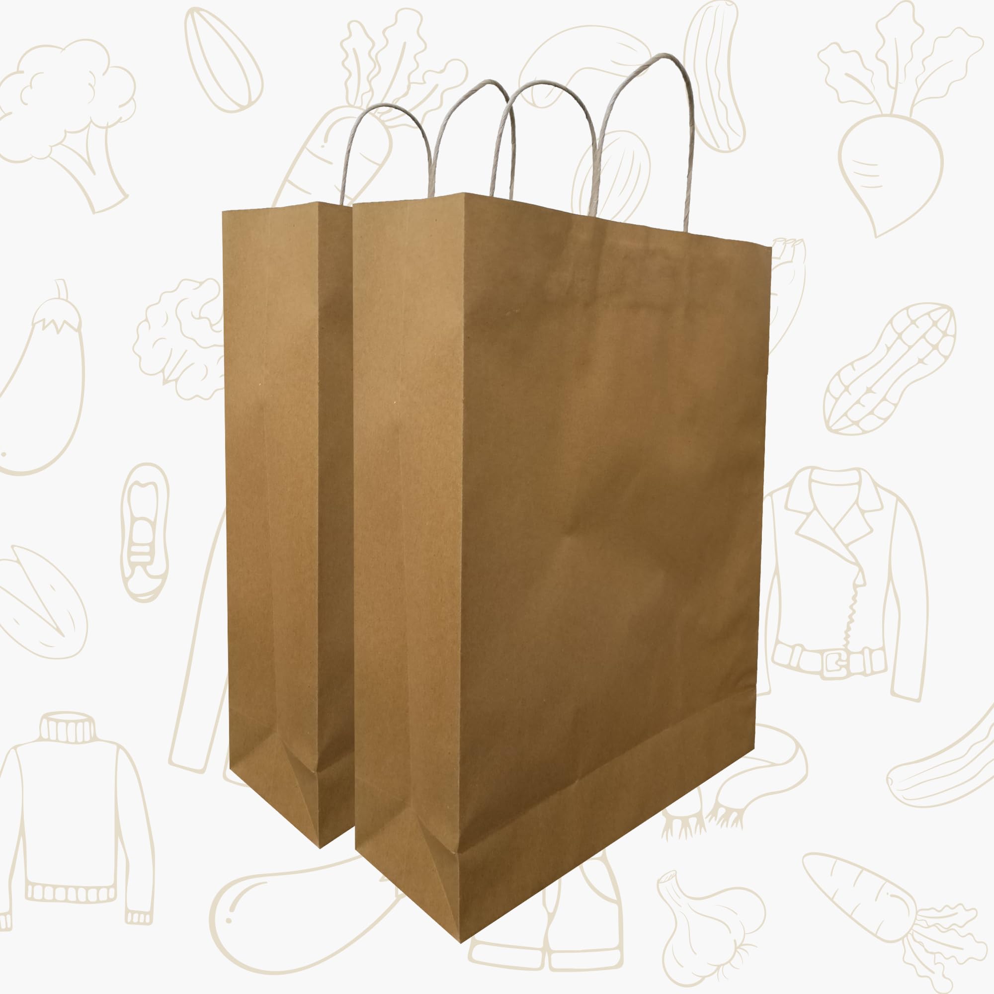 URBAN ECO BAG paper carry bag, 12 inch x 4 inch x 16 inch for Shopping, Grocery, Mercantile, Garment, Shoes & Retail Market (100) (B0CM7624F8) Amazon Price History, Amazon Price Tracker