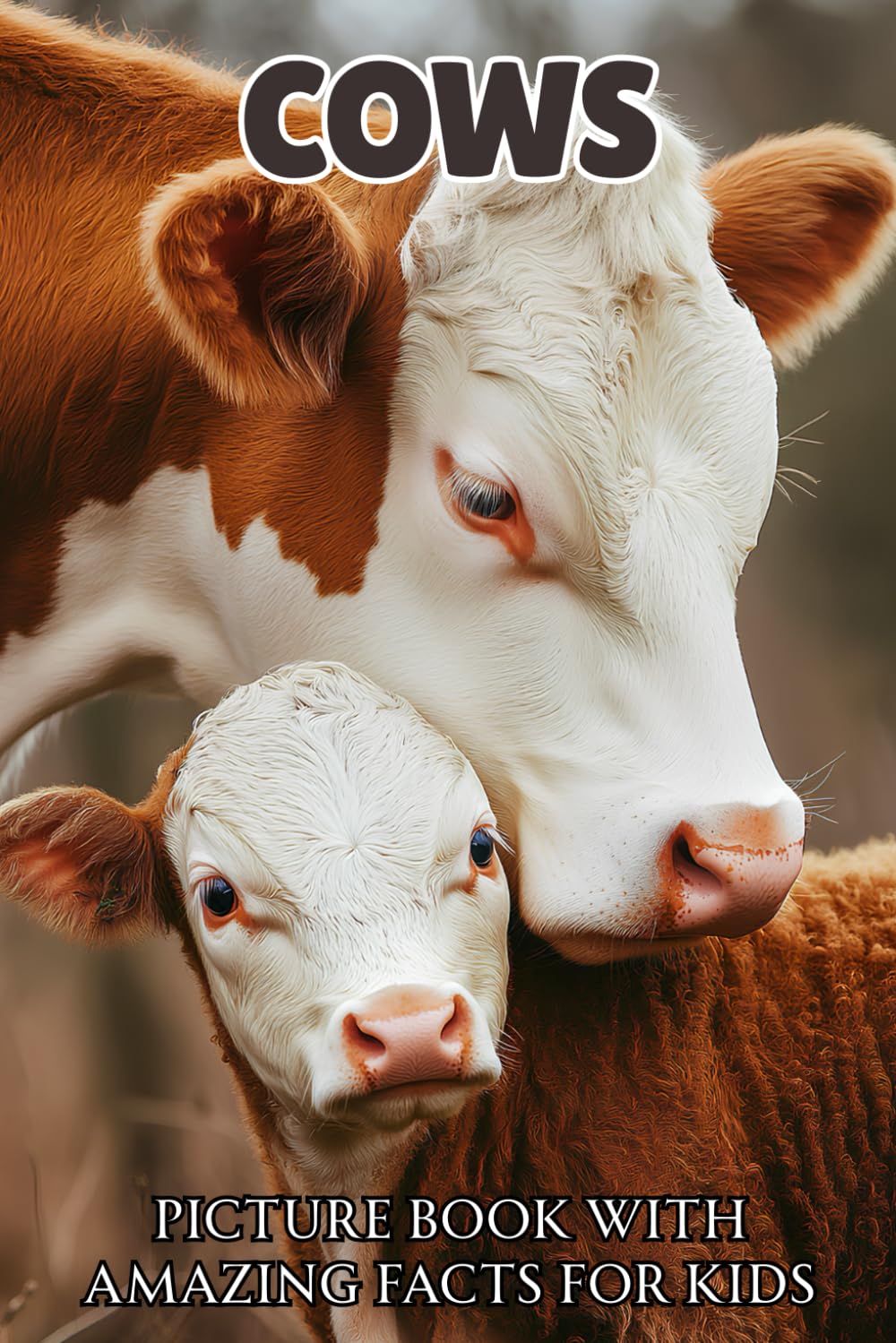 Cows: Picture Book with Amazing Facts for Kids