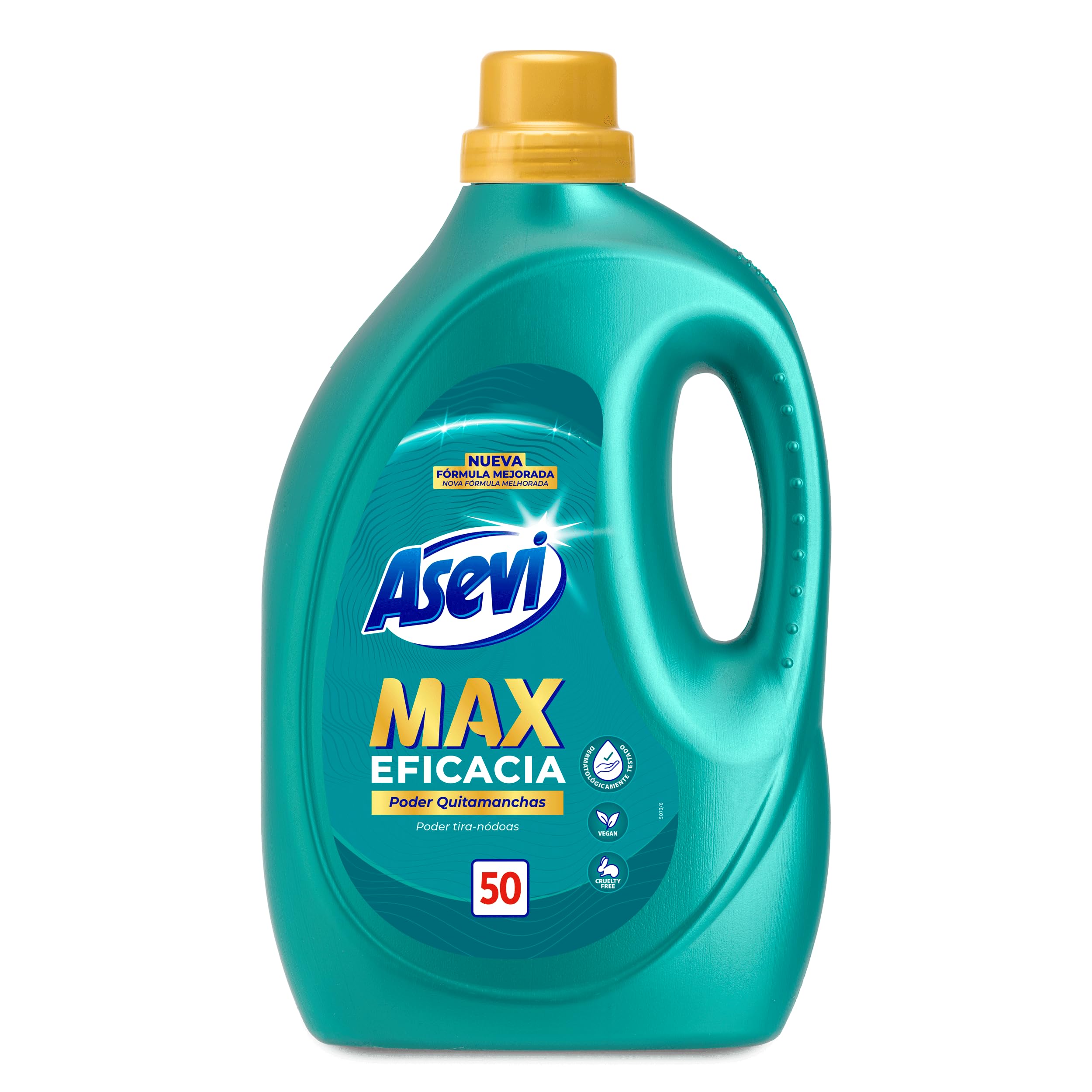 Asevi Detergent Max 44 doses, Uncoloured, Floral, 2900 millilitre