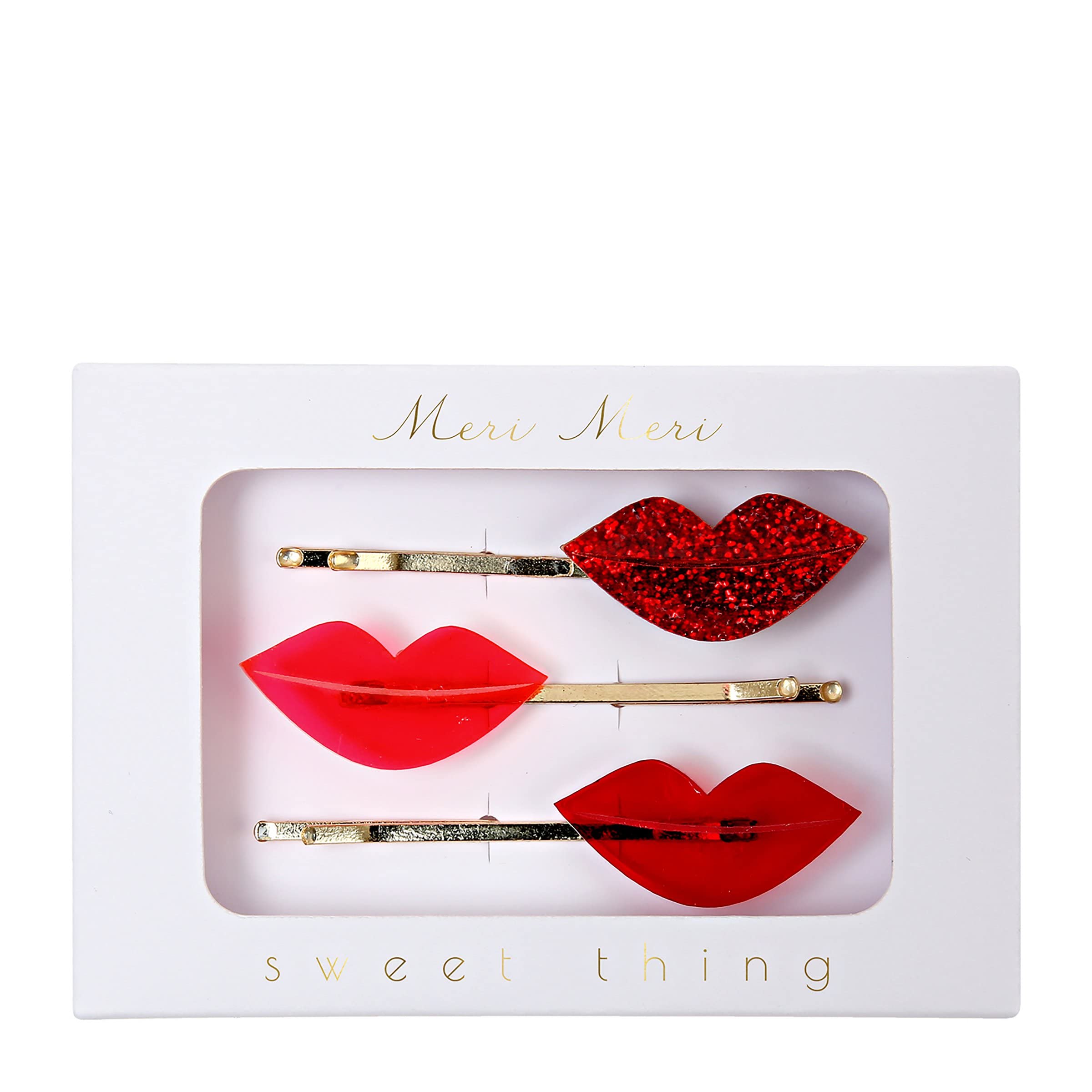 Meri Meri Lips Hair Pins