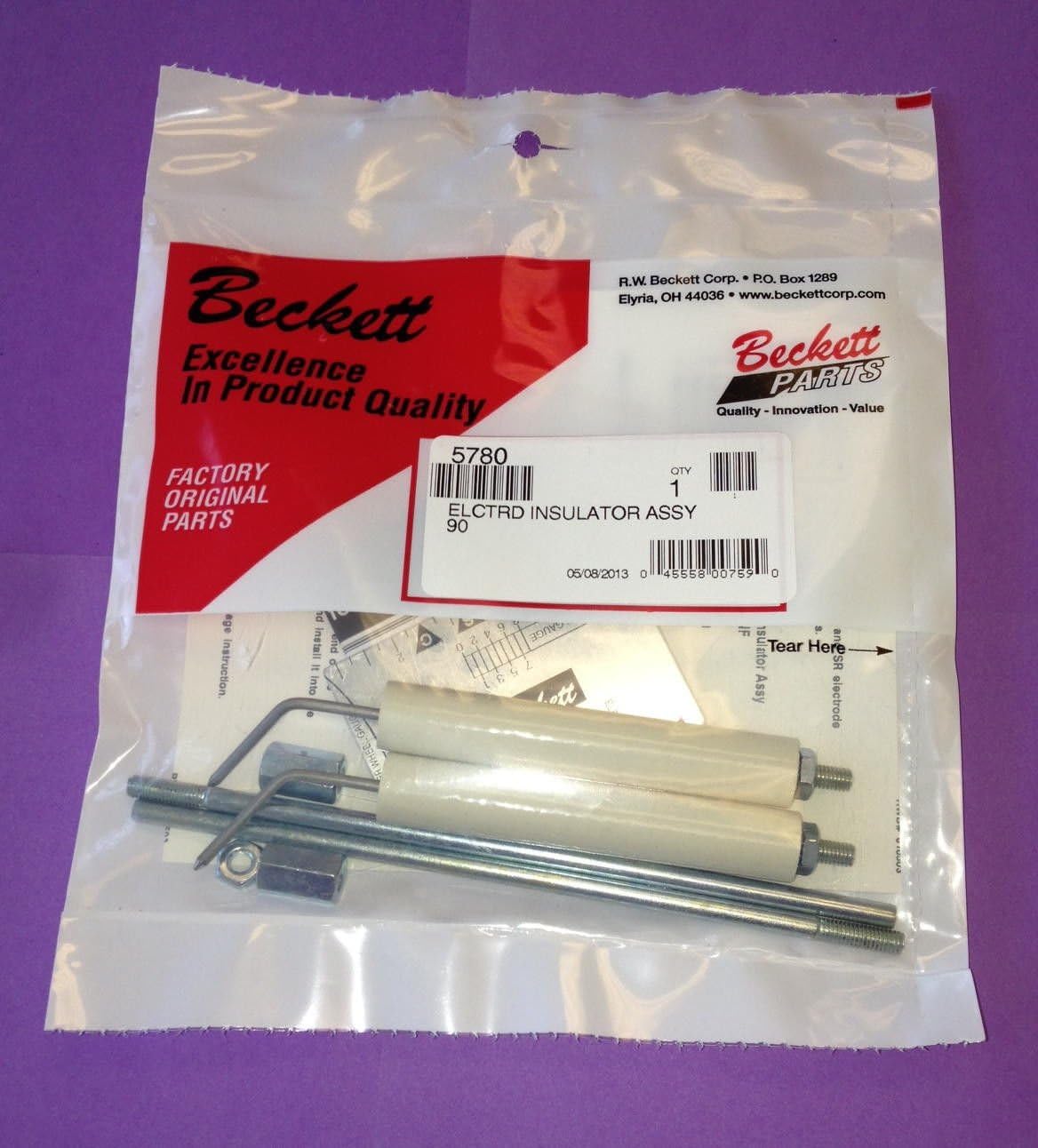 NEW BECKETT 5780 Genuine OEM Electrode Kit for AF AFG SR Models