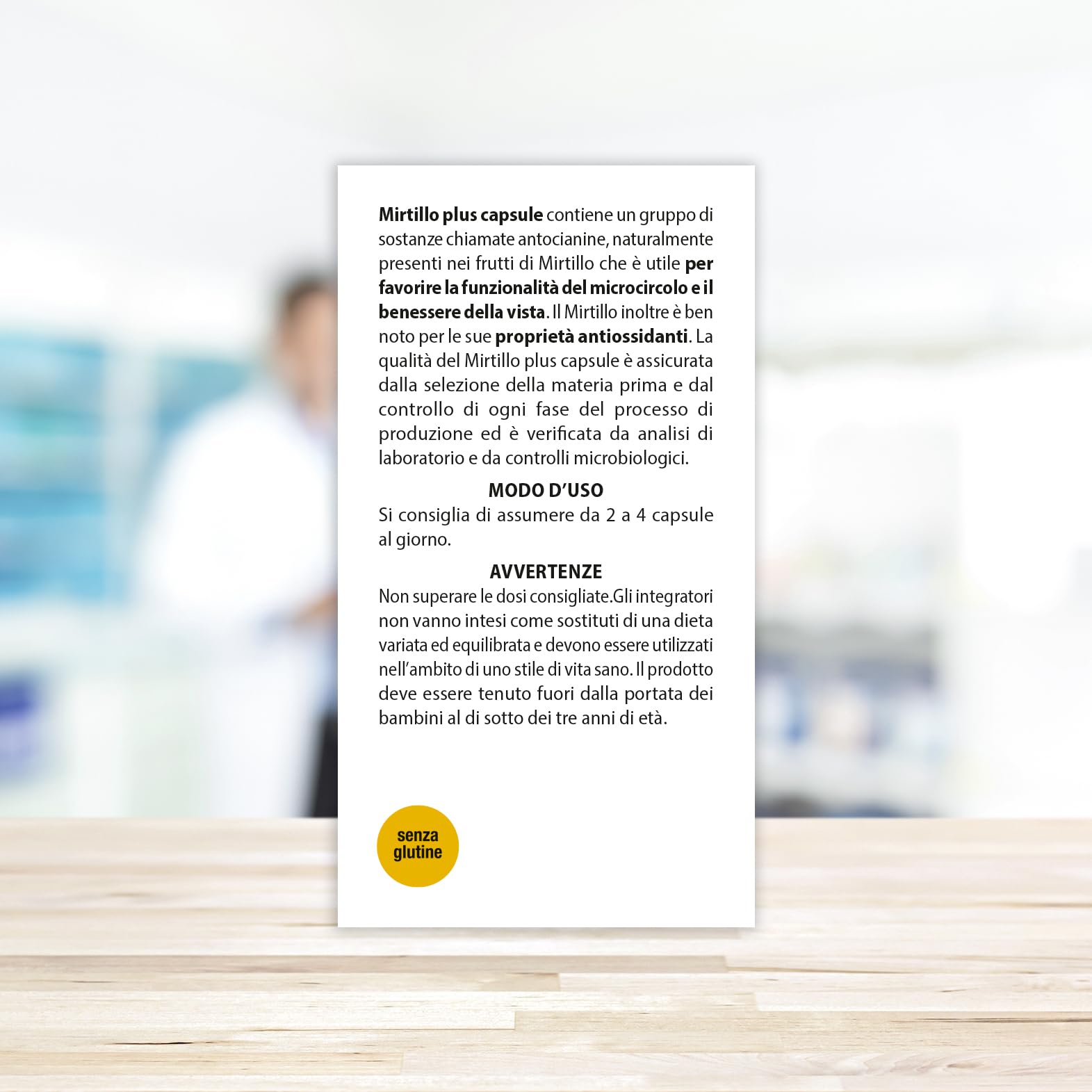 Aboca Mirtillo Plus 70 Opercoli - Utile per la Funzionalità del Microcircolo e della Vista