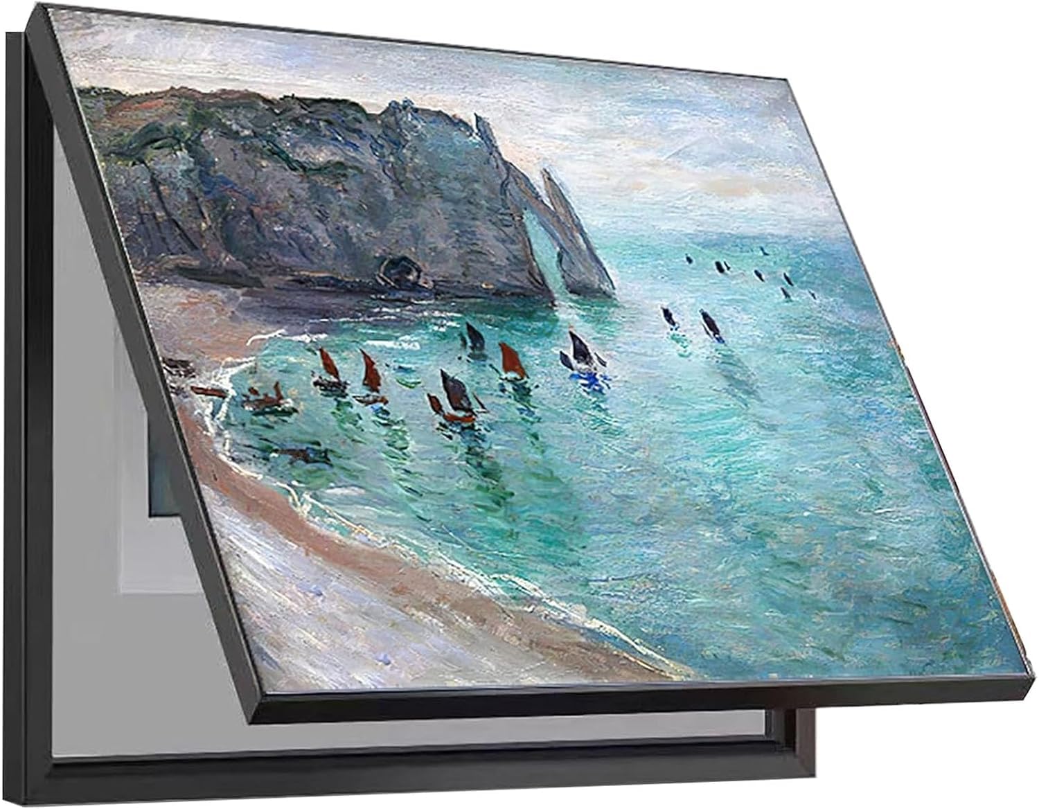 Copri Quadro Elettrico, Copertura Quadro Elettrico Decorativa, Nascondi Contatore, Pittura Decorazione creatività Quadri,A,50 * 40cm