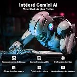 Android 16 Tablet 11 Inch with Gemini AI, T7250 Octa-Core, 24GB RAM + 256GB ROM /2TB TF, 16MP+8MP, 1920x1200 IPS HD Display, 8000mAh, Widevine L1, GPS, 2 in 1 Tablets with Keyboard Mouse Stylus - 3
