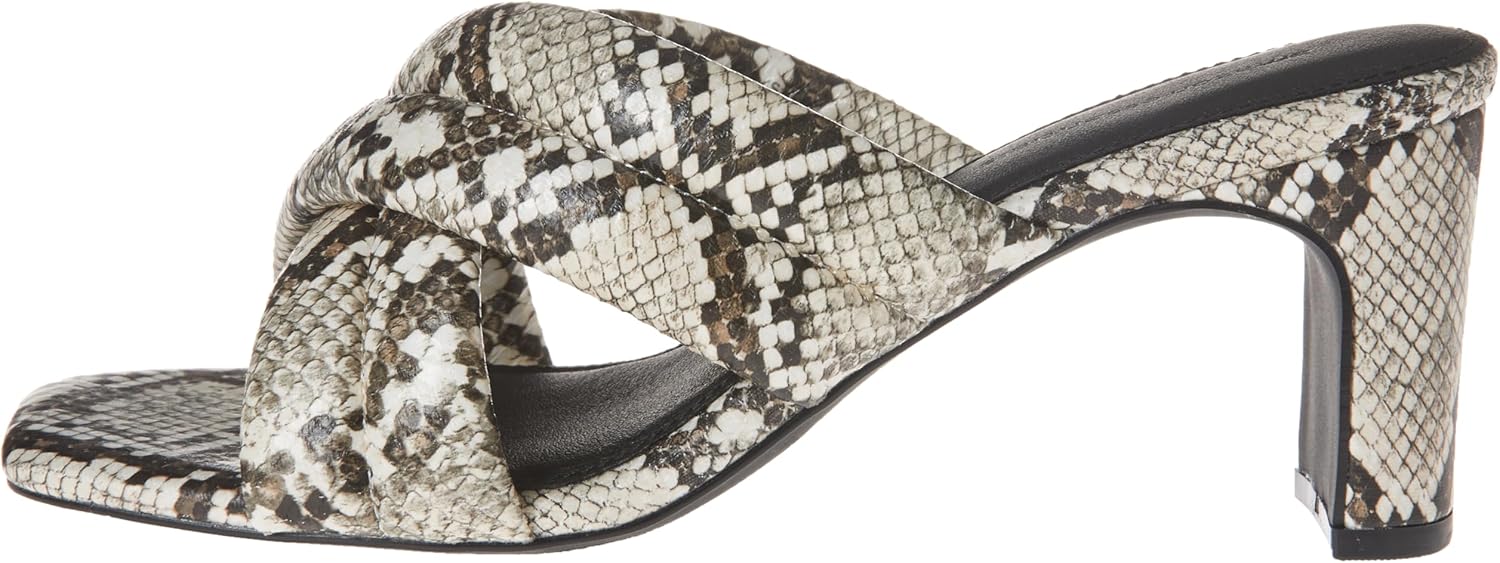 Amazon Essentials Women's Crossover Heeled Sandal with Padded Straps and Memory Foam Insole - Image 8