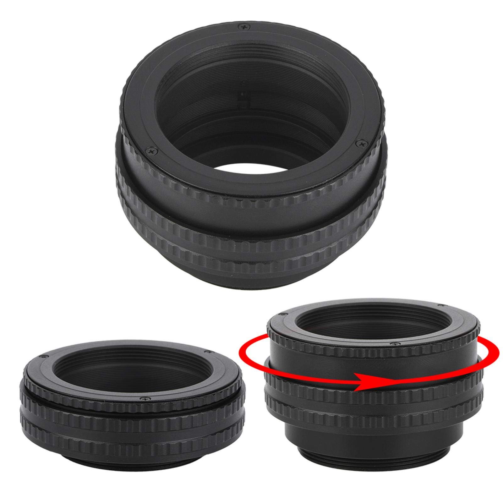 Helicoid-Adapter, M42-zu-M42-Makro-Helicoid-Adapter 17-31 mm Verstellbarer Fokussier-Helicoid-Objektivadapter M42-Helicoid-Adapter für begeisterte Fotografen