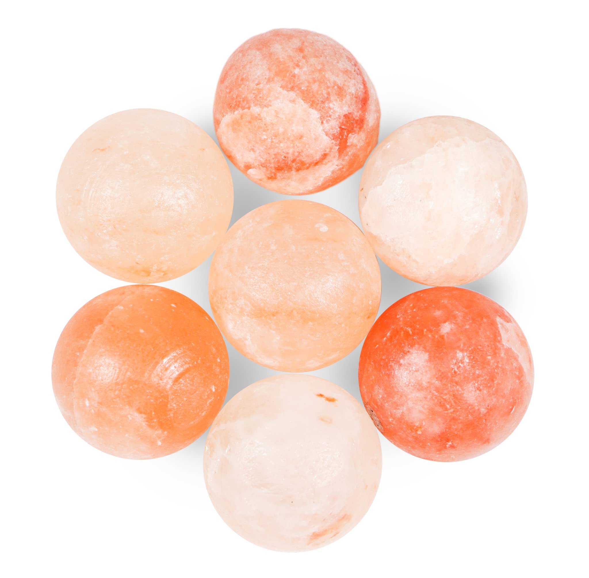 Himalayan Secrets® Massage Stone - Use for Body Massage or Exfoliate (Ball 50mm (Pack of 12))