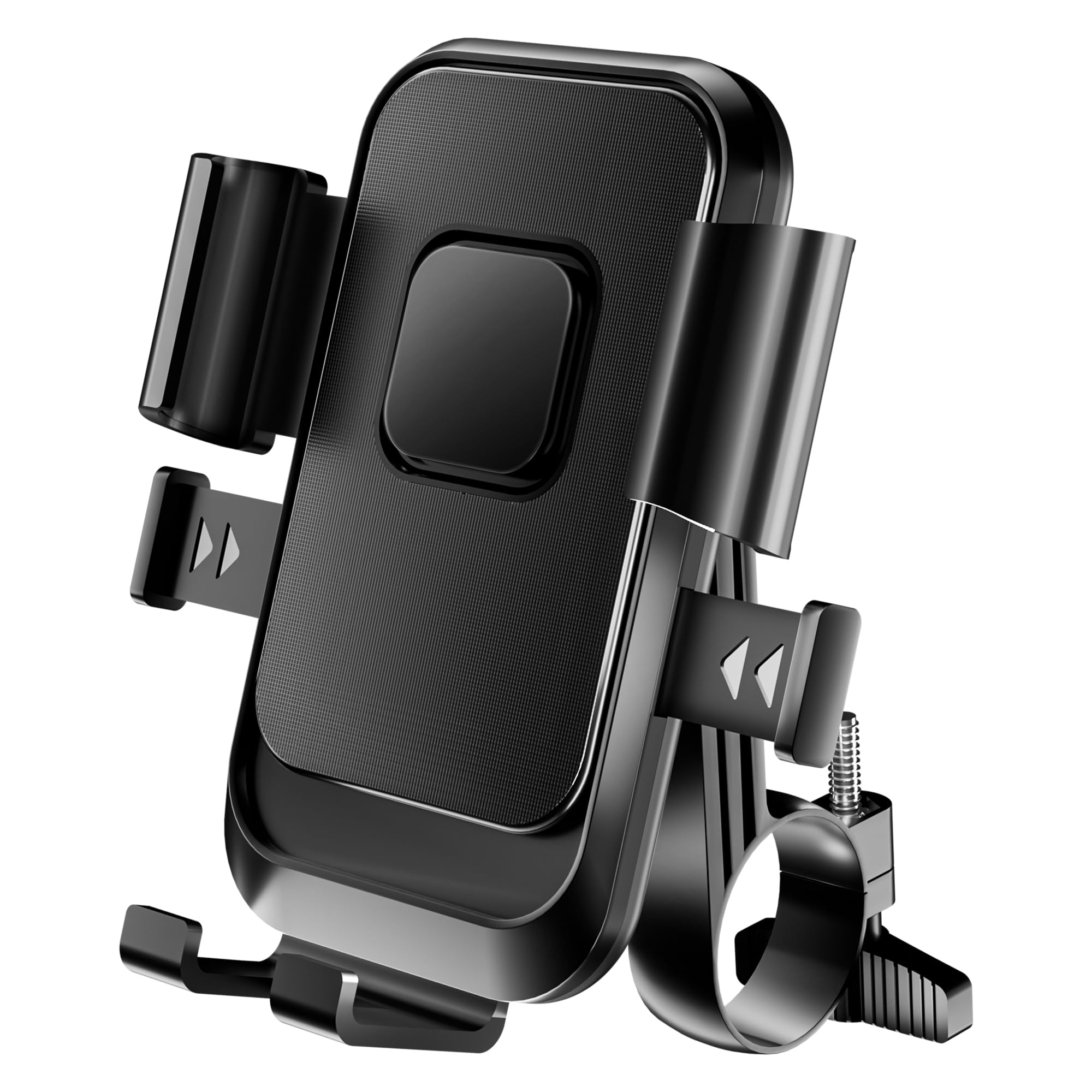 A rtistque Universal Bike & Motorcycle Mobile Holder, 360° Rotation, One Touch Lock, Anti-Slip Grip Shockproof & Secure Mount for Smartphones – Perfect for Cycling, Riding & Navigation - Handlebar Fit-image-7