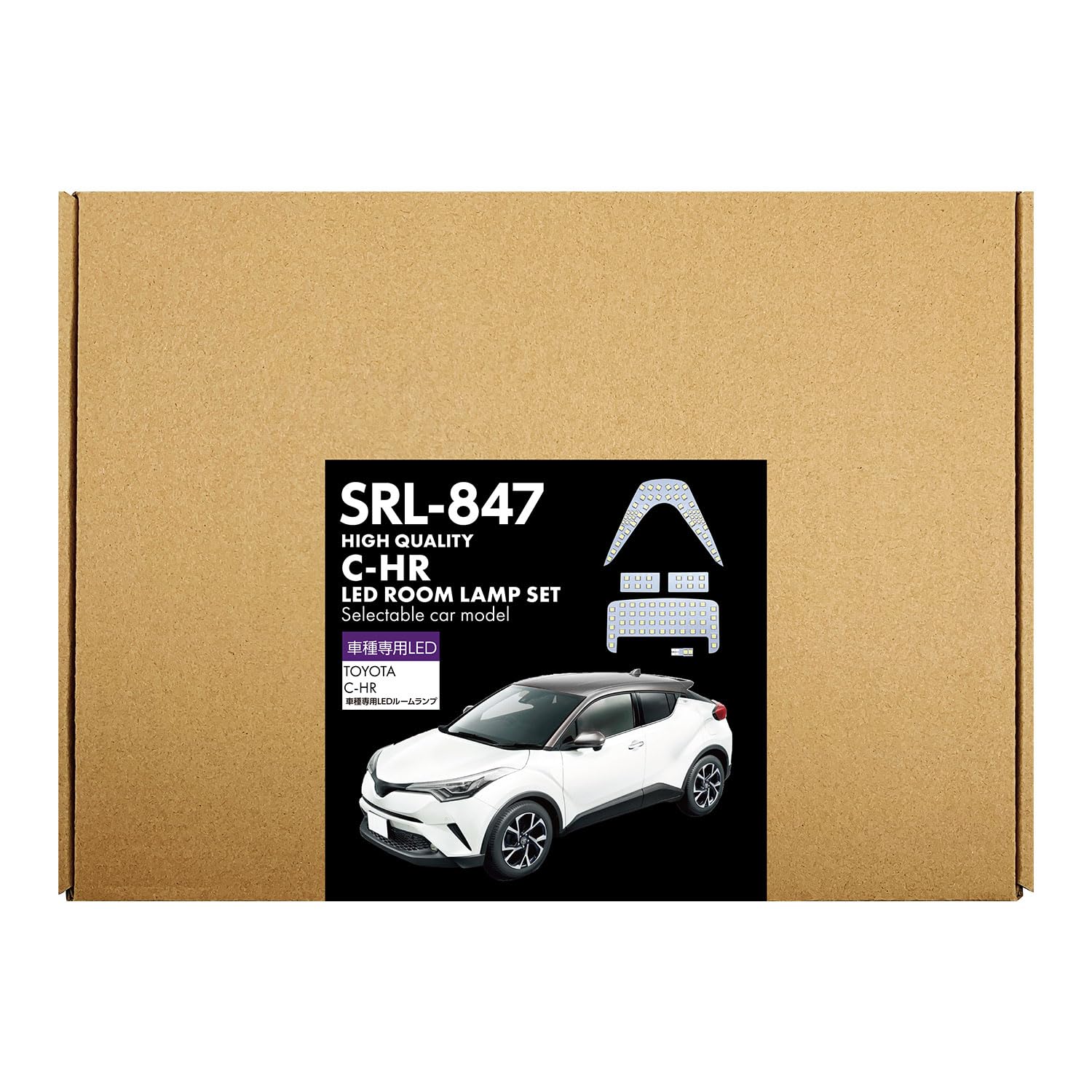 ♡♡ xytgh847♡♡ Amazon | アークス(Axs) トヨタ CH-R 車種別専用 LED ルームランプ