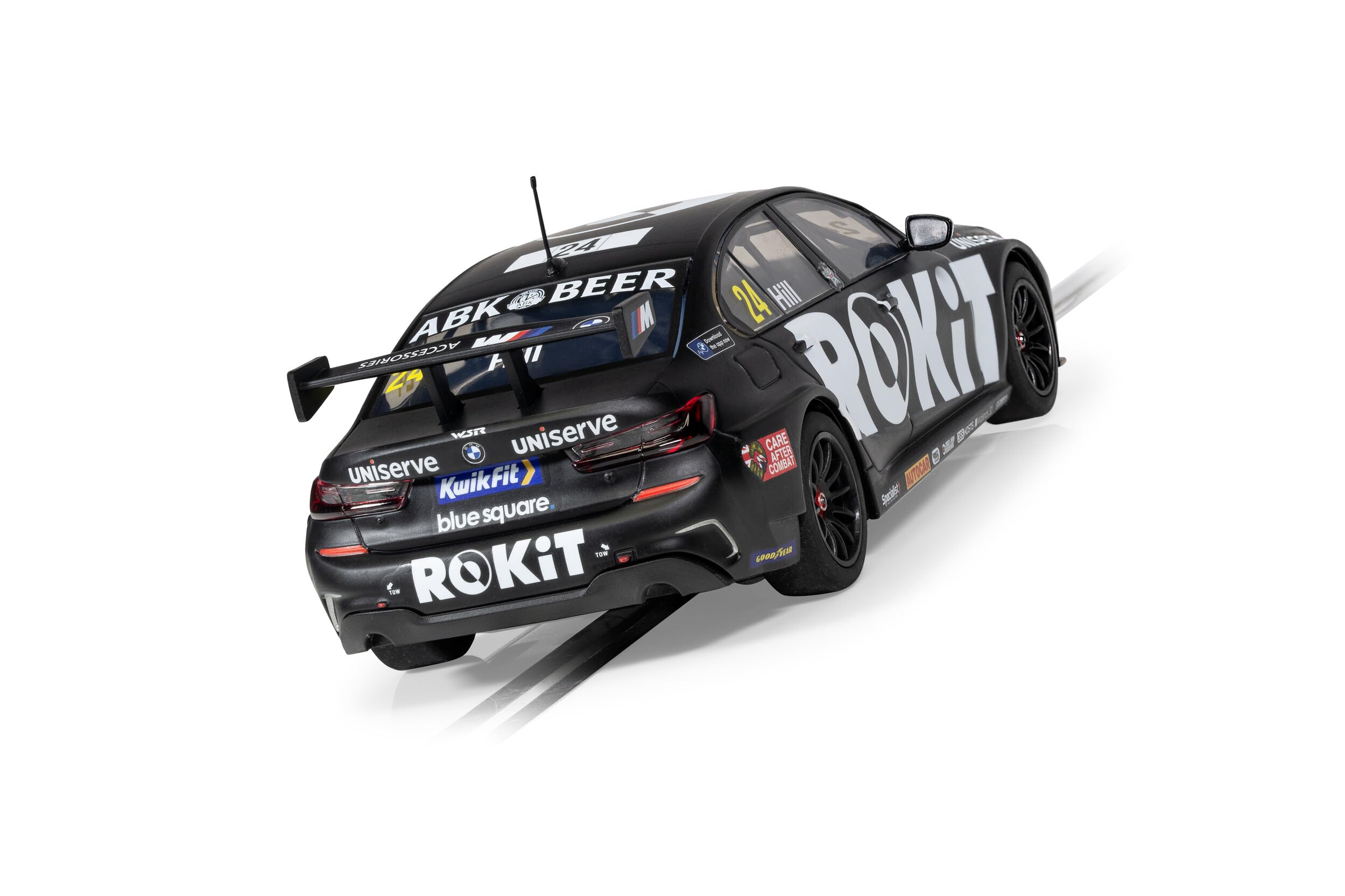 Amazon.com: Scalextric BMW 330i M Sport Jake Hill 2022 BTCC 1:32