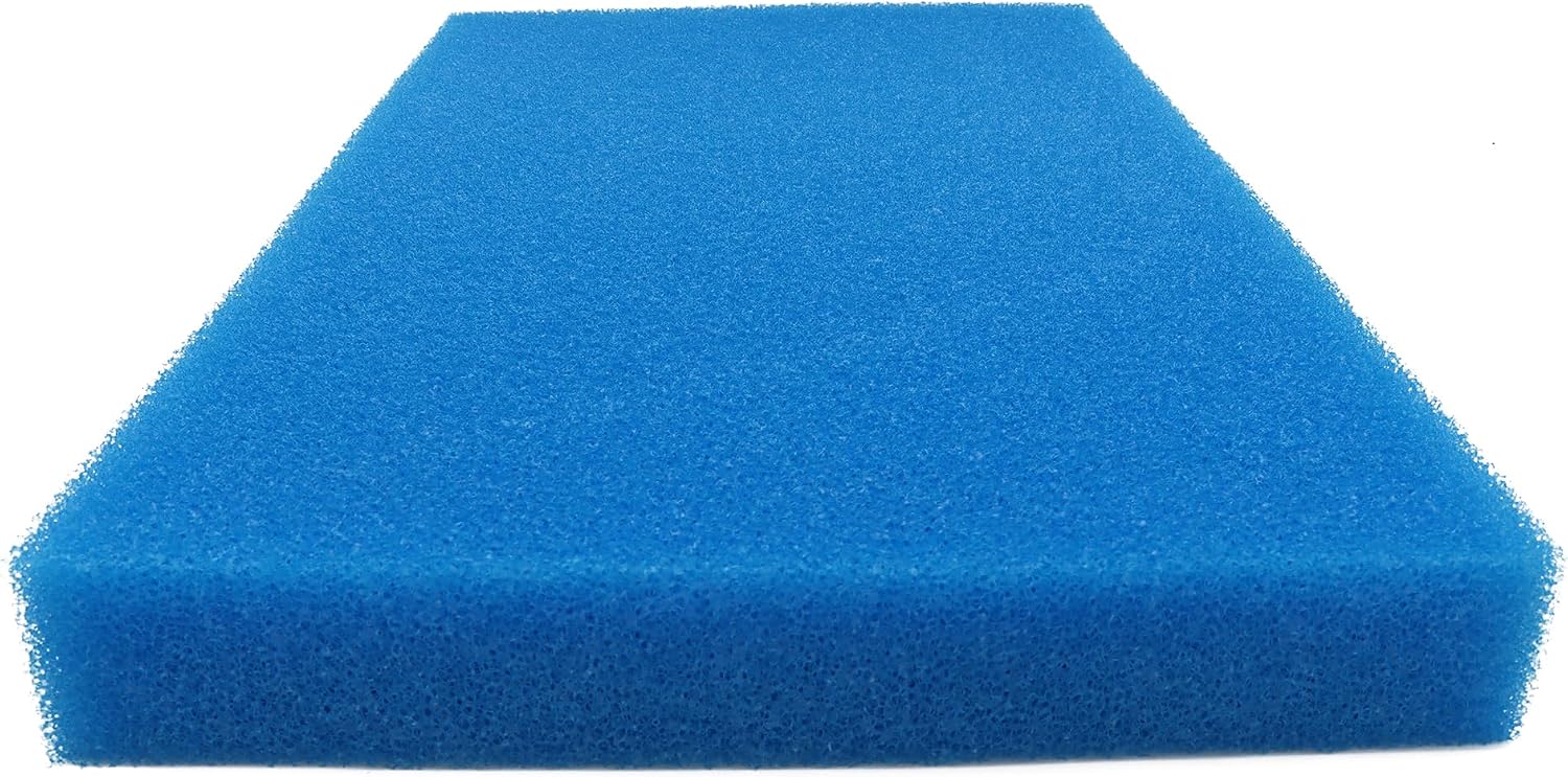 Aquarium Bio Sponge Pad Filter Media for Fish Tank,20/30/40PPI Open Cell Coarse Foam Block Foam Pre Filter Sponge (23" Lx 12.5" W x 2" H 20PPI) image 4